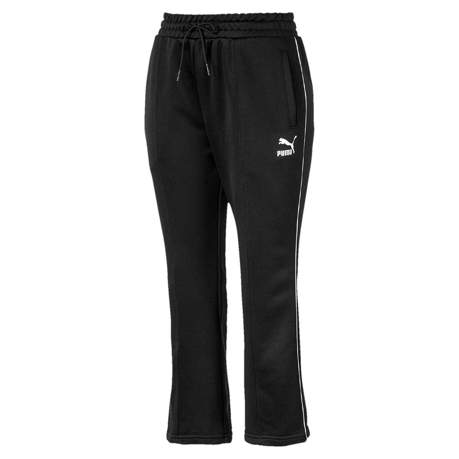 Puma classics kick flare pantaloni tuta donna neri 59552201