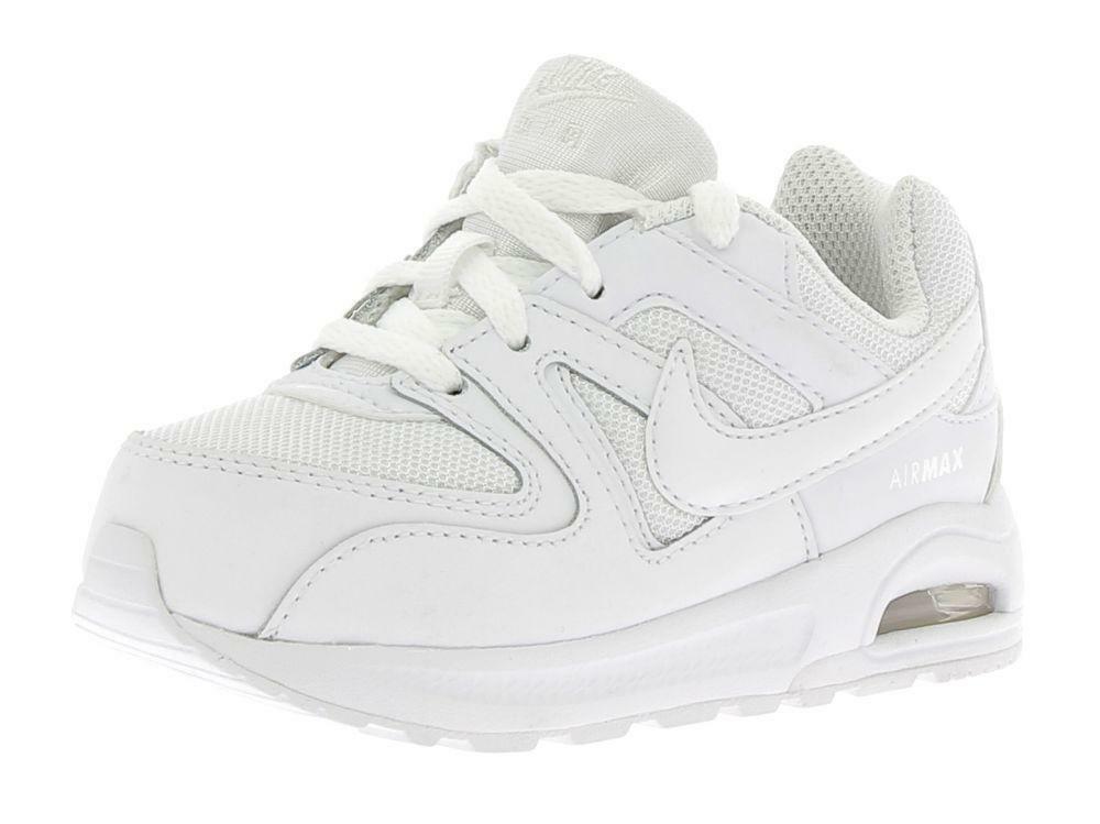 nike nike air max command flex (td) scarpe sportive bambino bianche