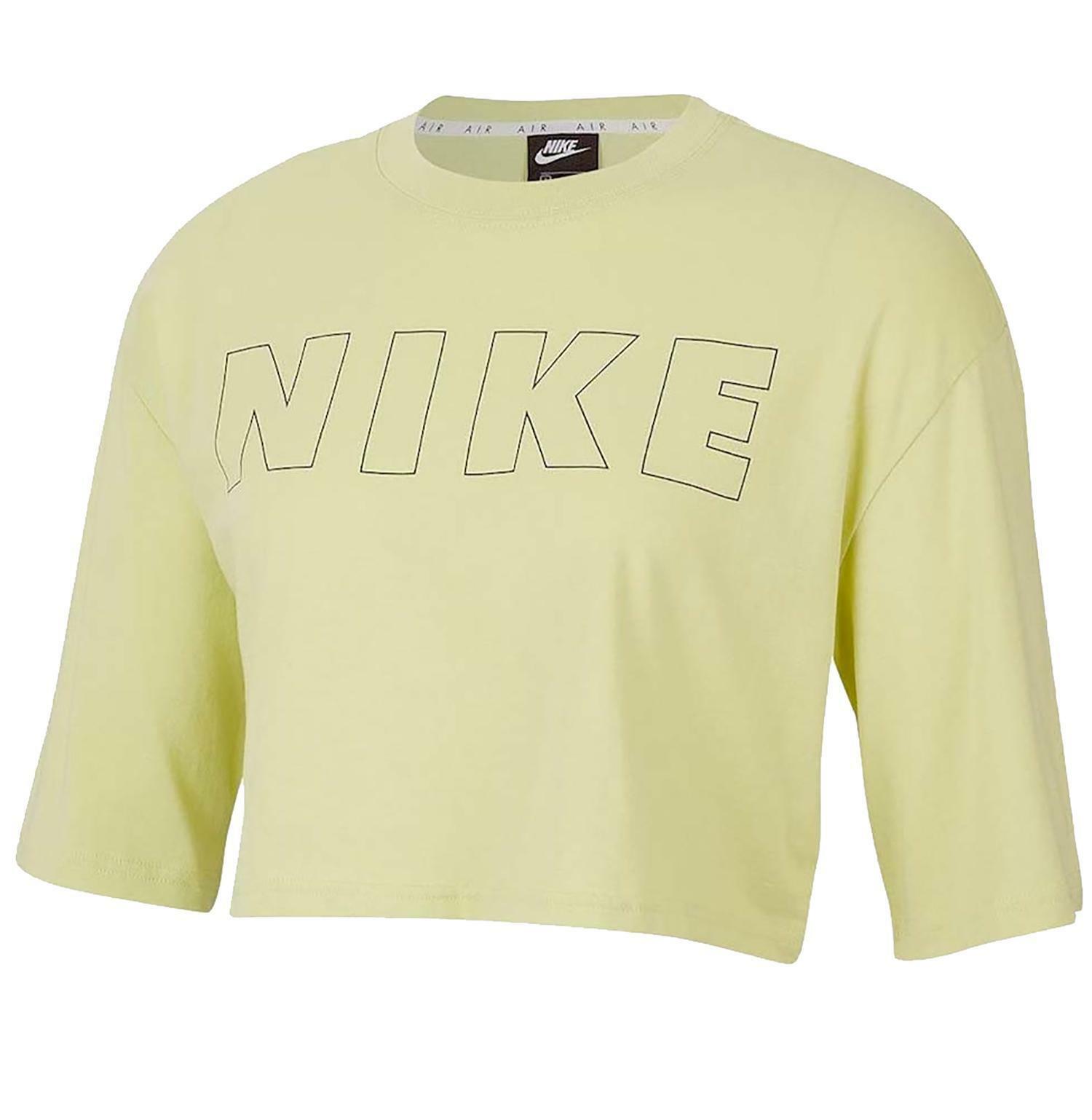 nike t shirt donne verde