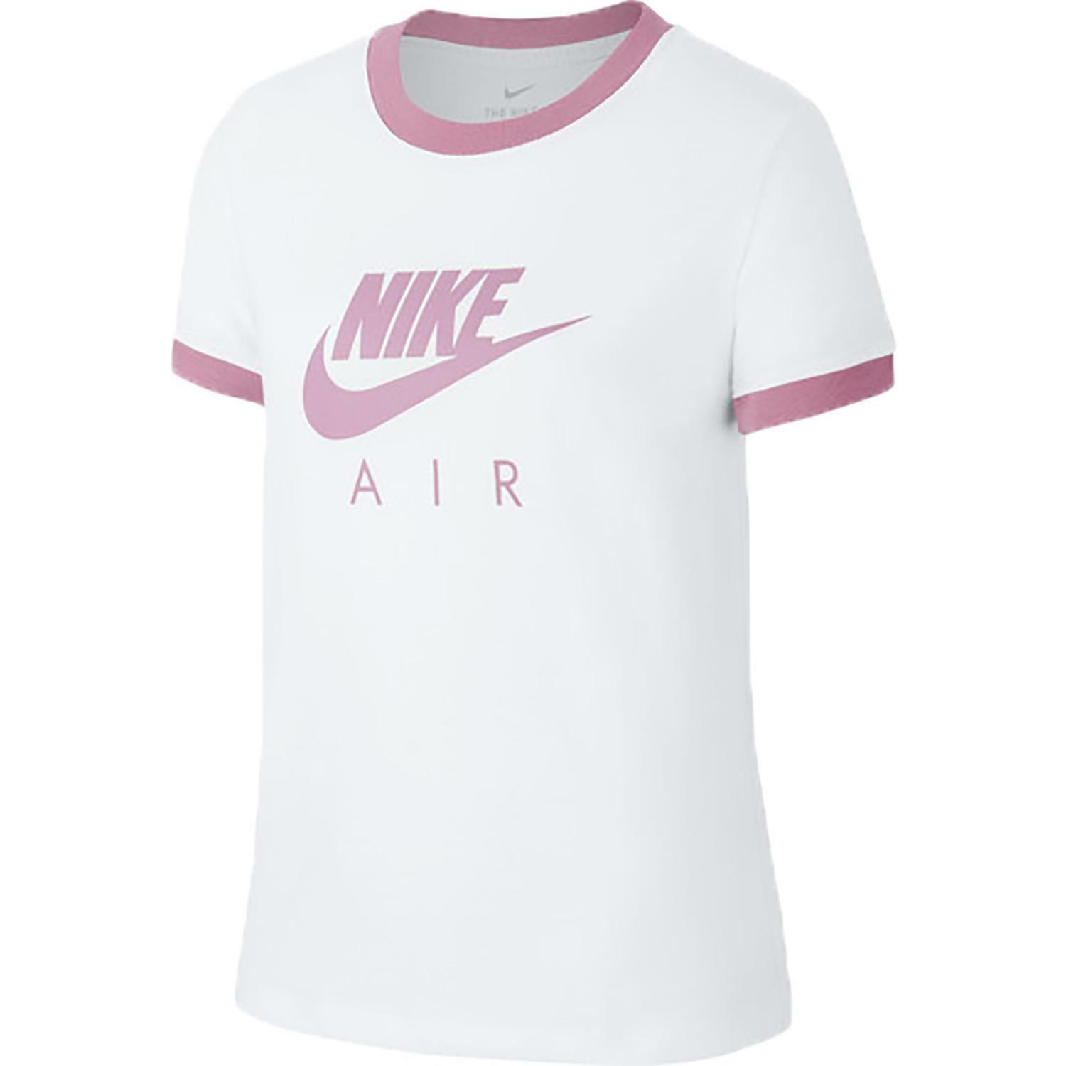 Nike t-shirt bambina bianca ci8325103