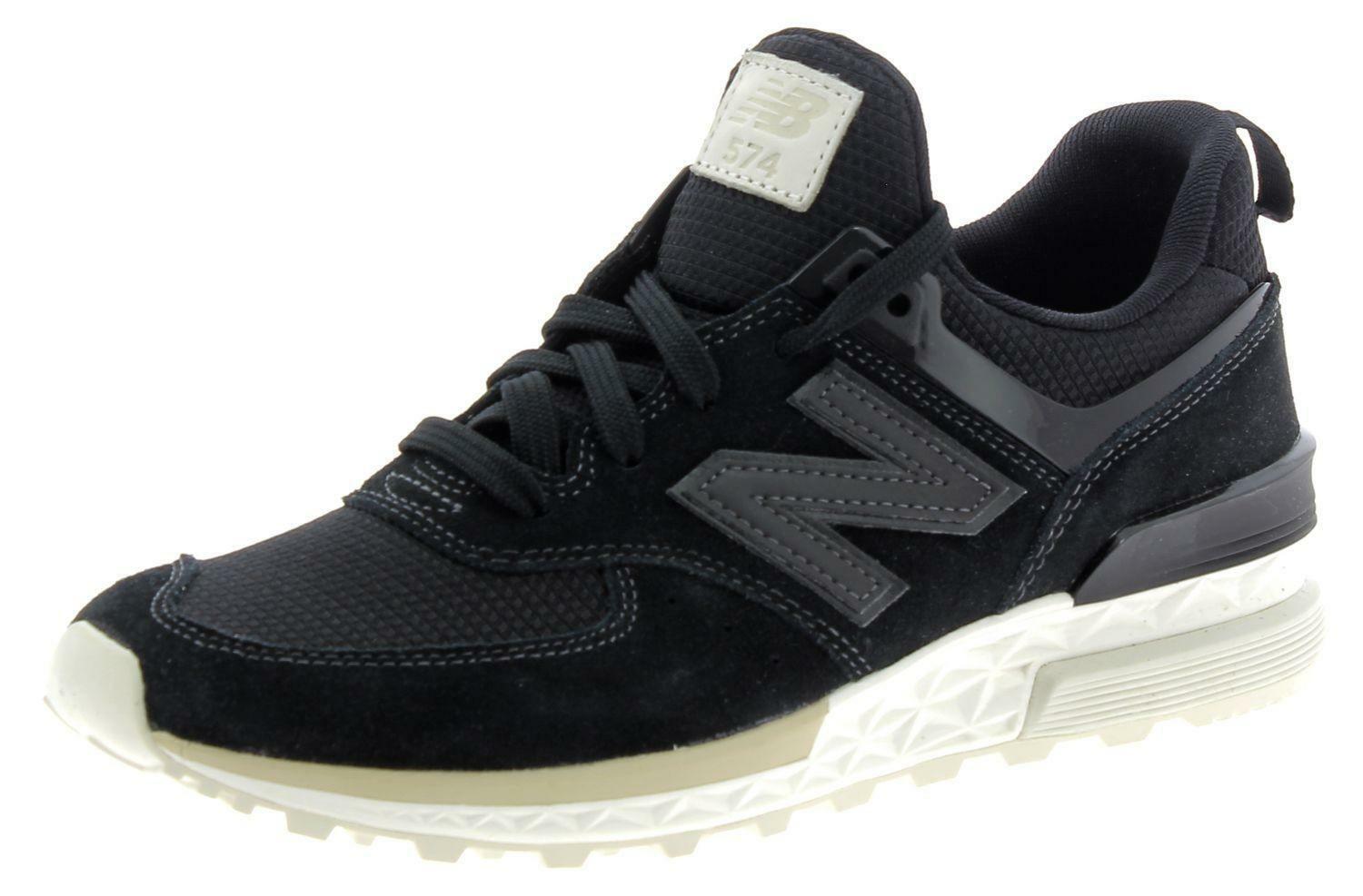 new balance 574 nere uomo