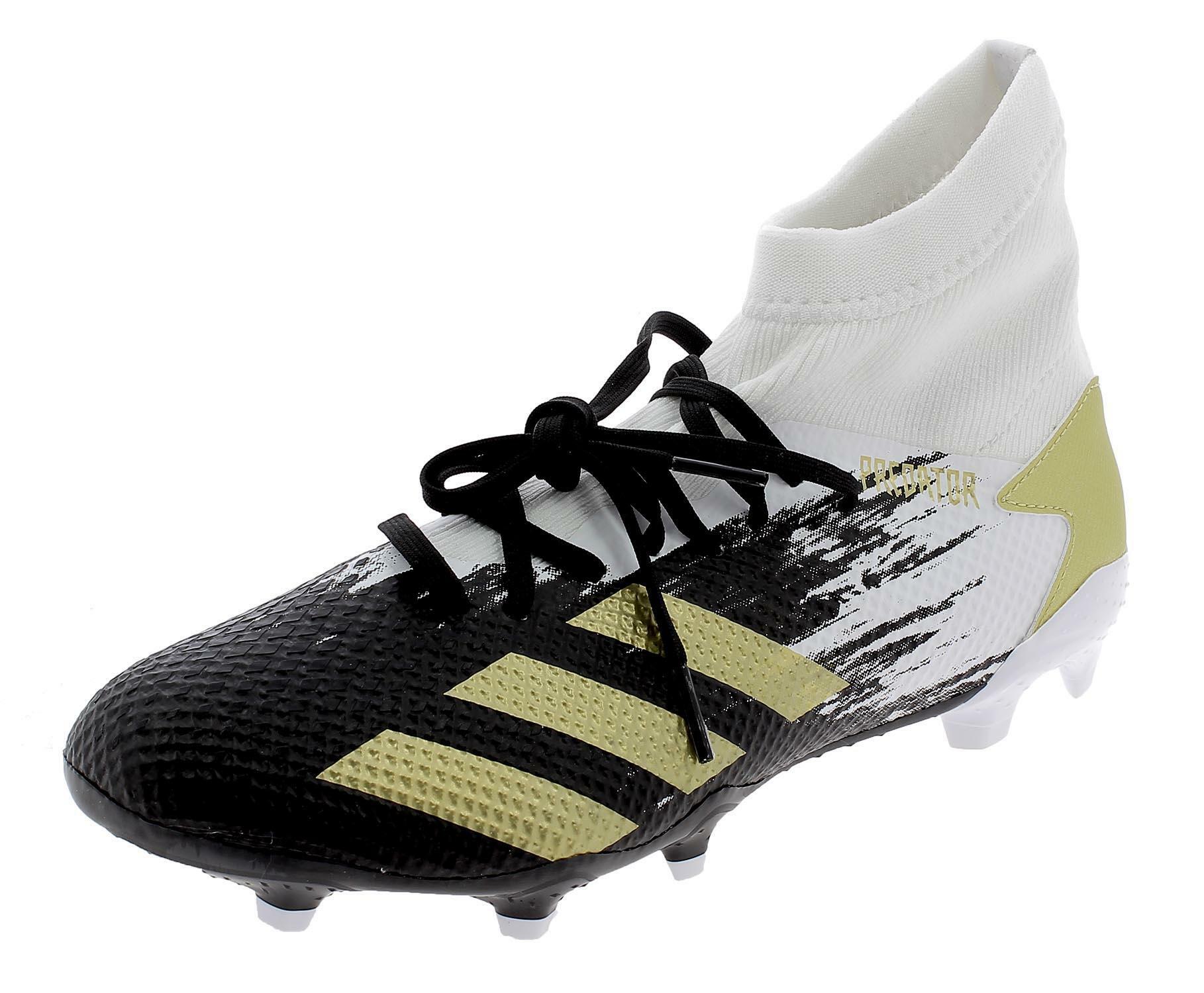 Adidas scarpe predator 20.3 fg scarpini calcio uomo neri fw9196