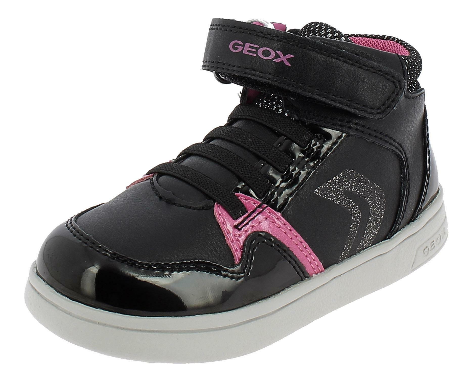 geox geox b djrock g scarpe sportive bambina nere b841wac0922