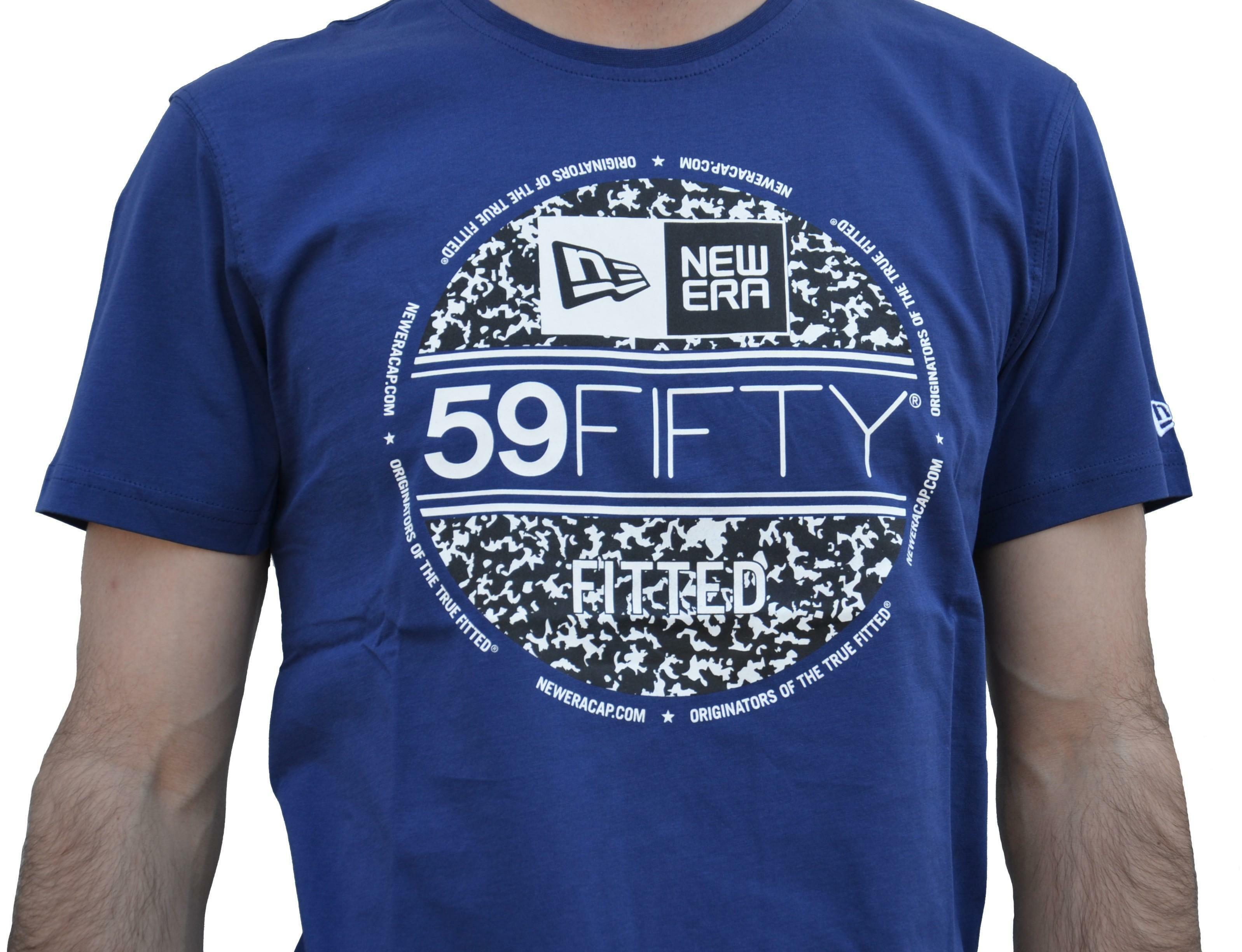 new era new era bts visor sticker t-shirt uomo blu
