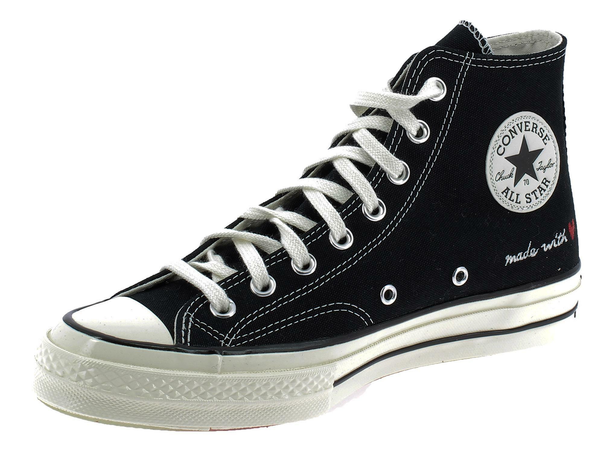 converse nere adulto بودرة التلك للعرق Scarpe sportive converse chuck 70 hi 171117c unisex adulto nere بودرة التلك للعرق