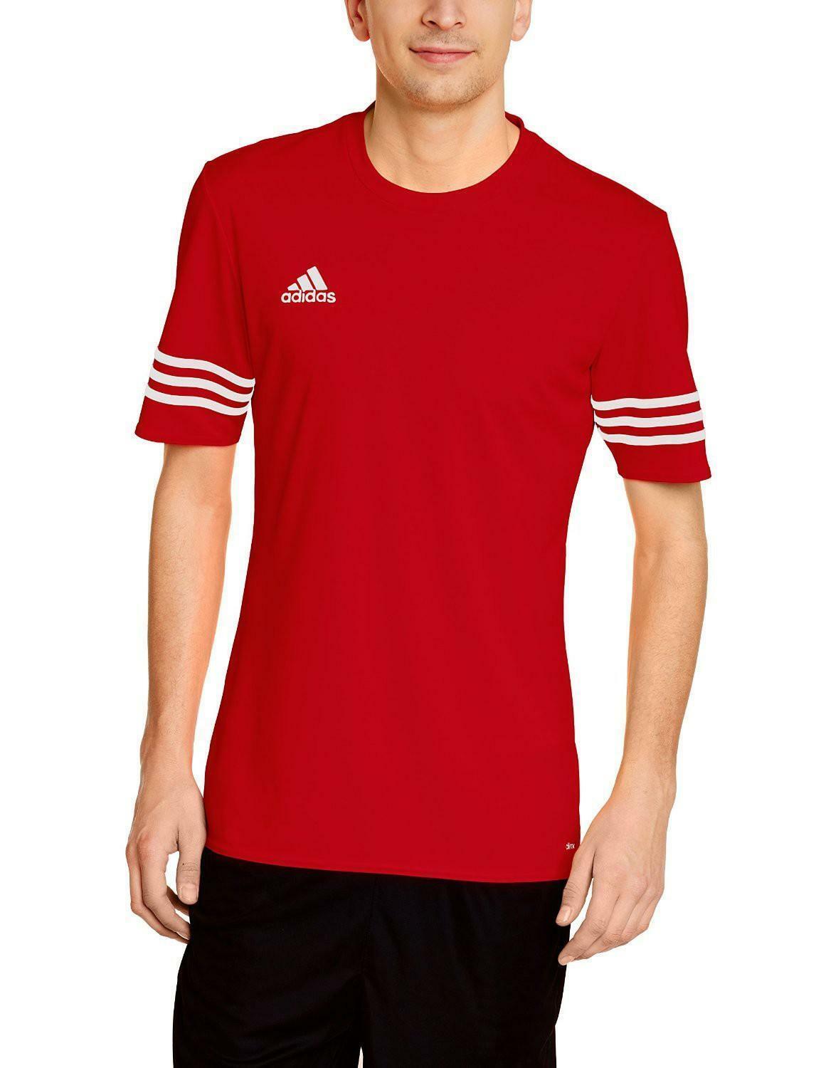 adidas adidas entrada 14 jsy t-shirt bambino rossa f50485