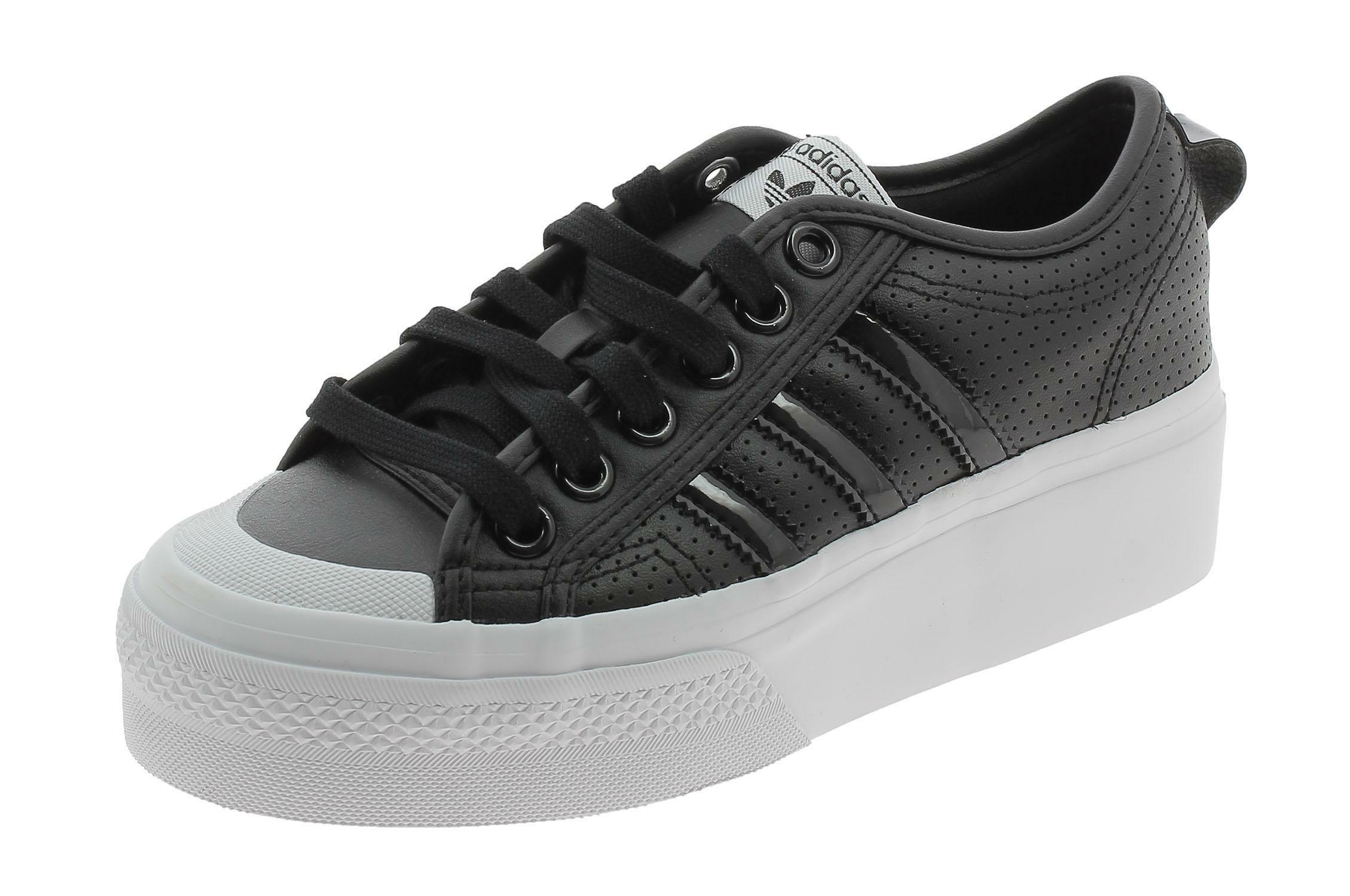 Adidas scarpe sportive adidas nizza platform w fx9181 donna bianche