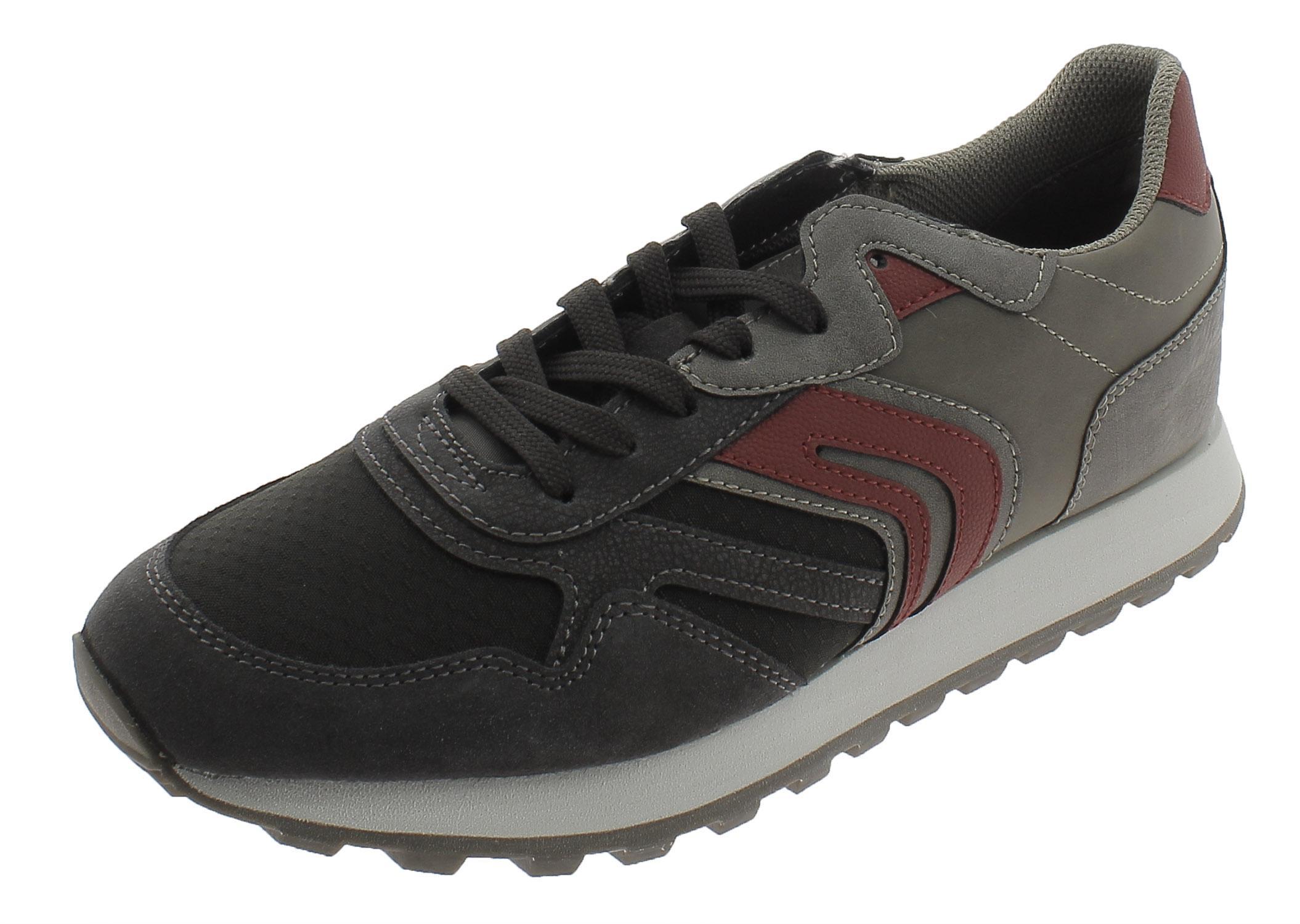 Scarpe sportive geox u ponente a u16cpa011mec6t1b uomo grigie