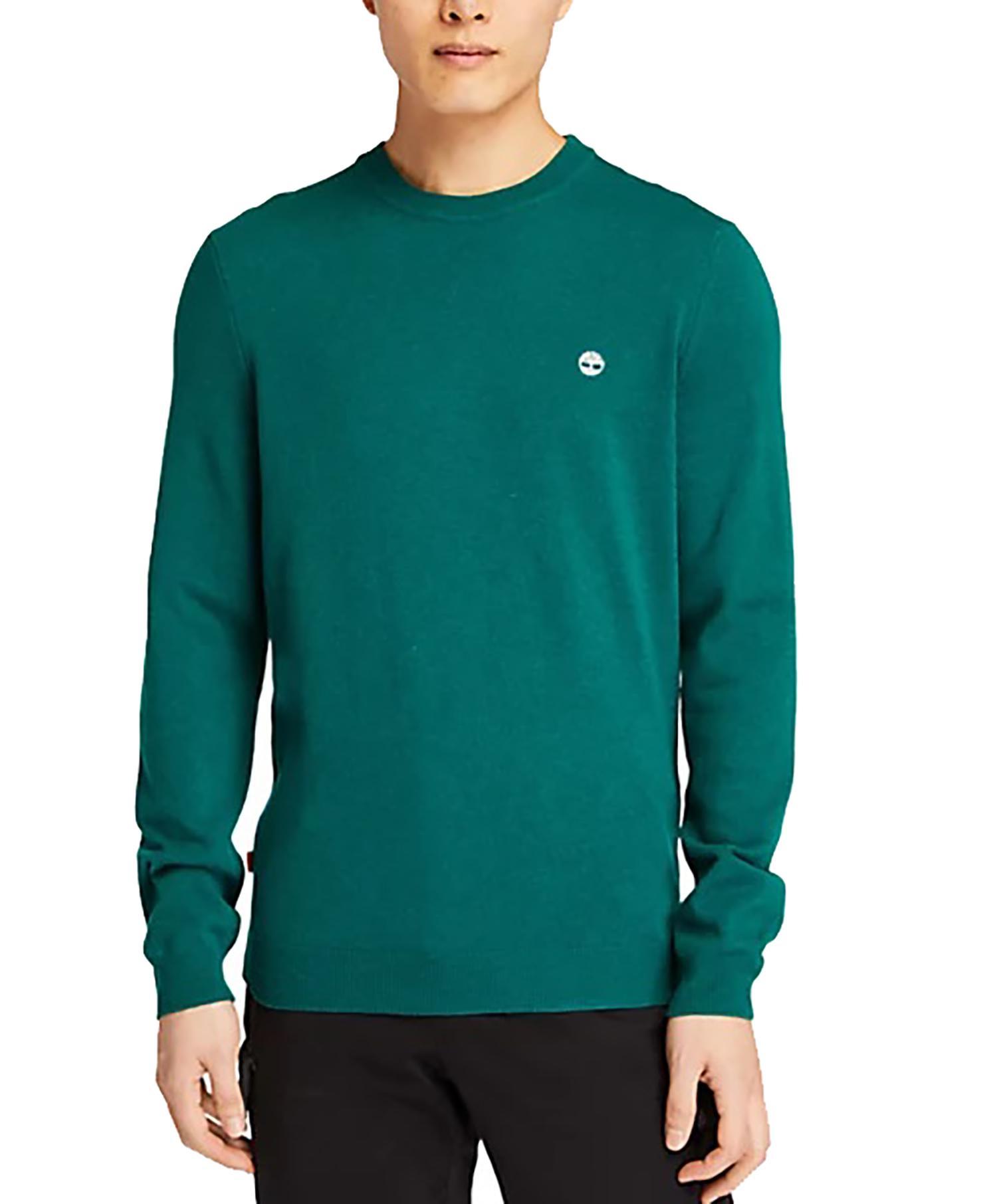 Timberland maglione timberland merino crew tb0a2bfhj74 uomo verde