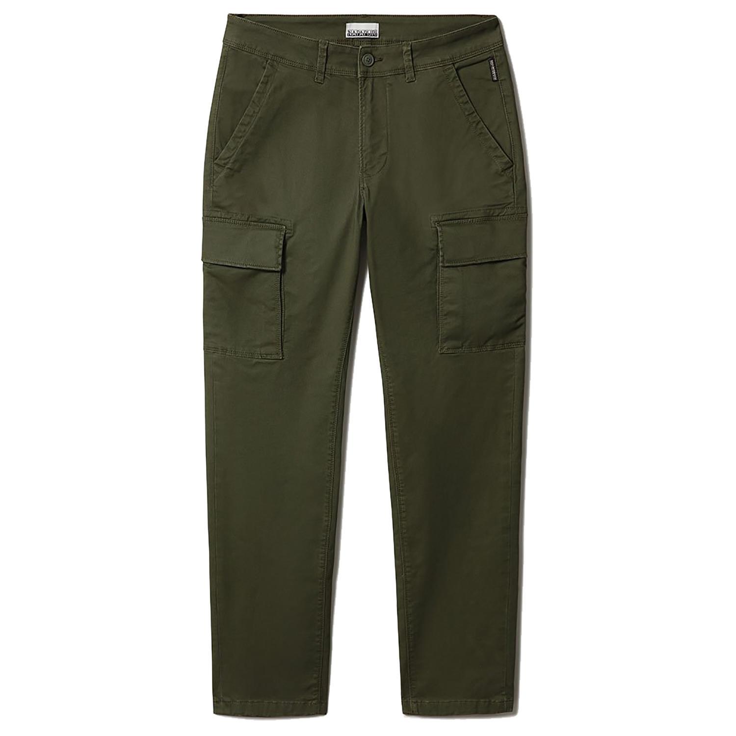 Napapijri pantaloni napapijri cargo moto np0a4fr3ge41 uomo verde militare