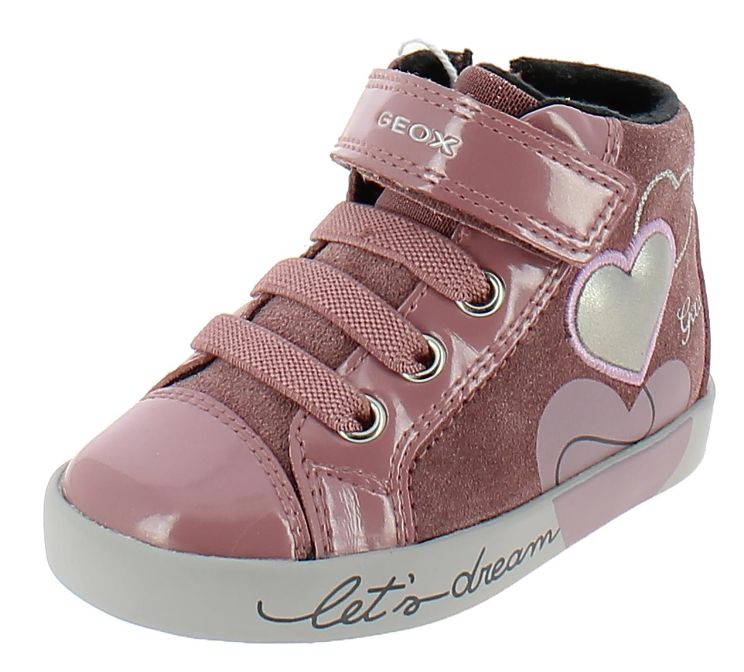 geox scarpe sportive geox b kilwi g b16d5b022hic8025 bambina rosa