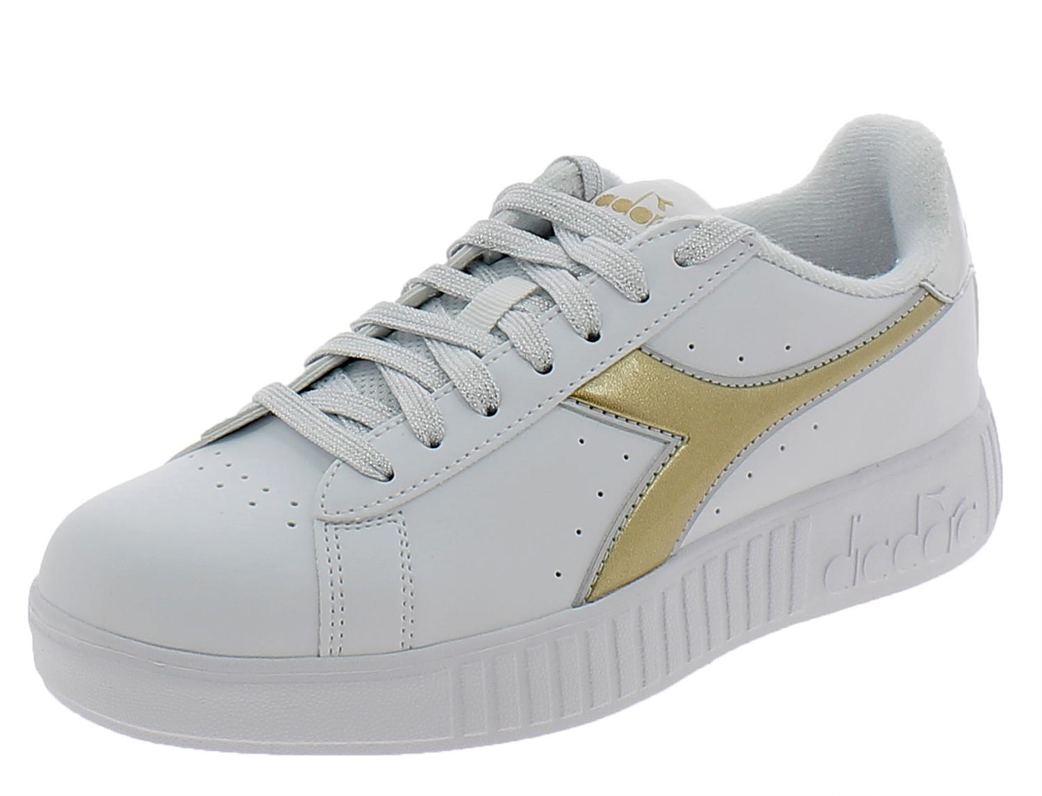 Diadora scarpe sportive diadora game p step 176737c9554 donna bianche
