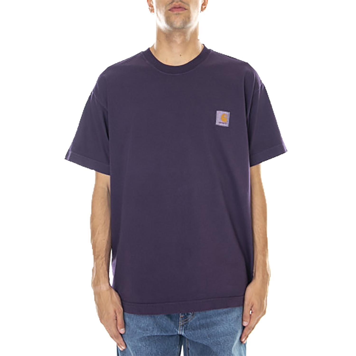 Carhartt WIP W' S/S Mosby Script T-Shirt I029078 PROVENCE | viola | da  39,50 € - SneakerStudio.it
