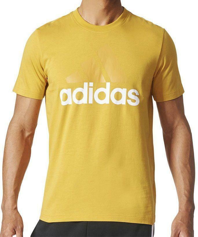 adidas t shirt uomo giallo