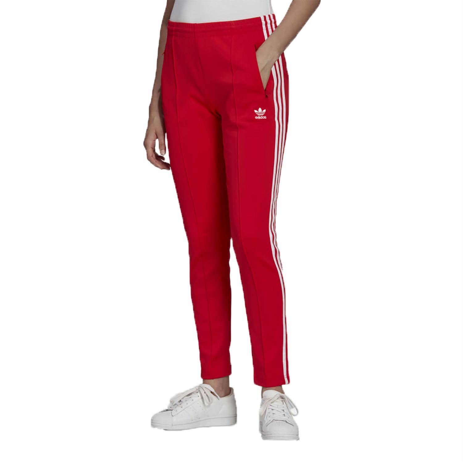 Pantaloni adidas donna on sale rossi