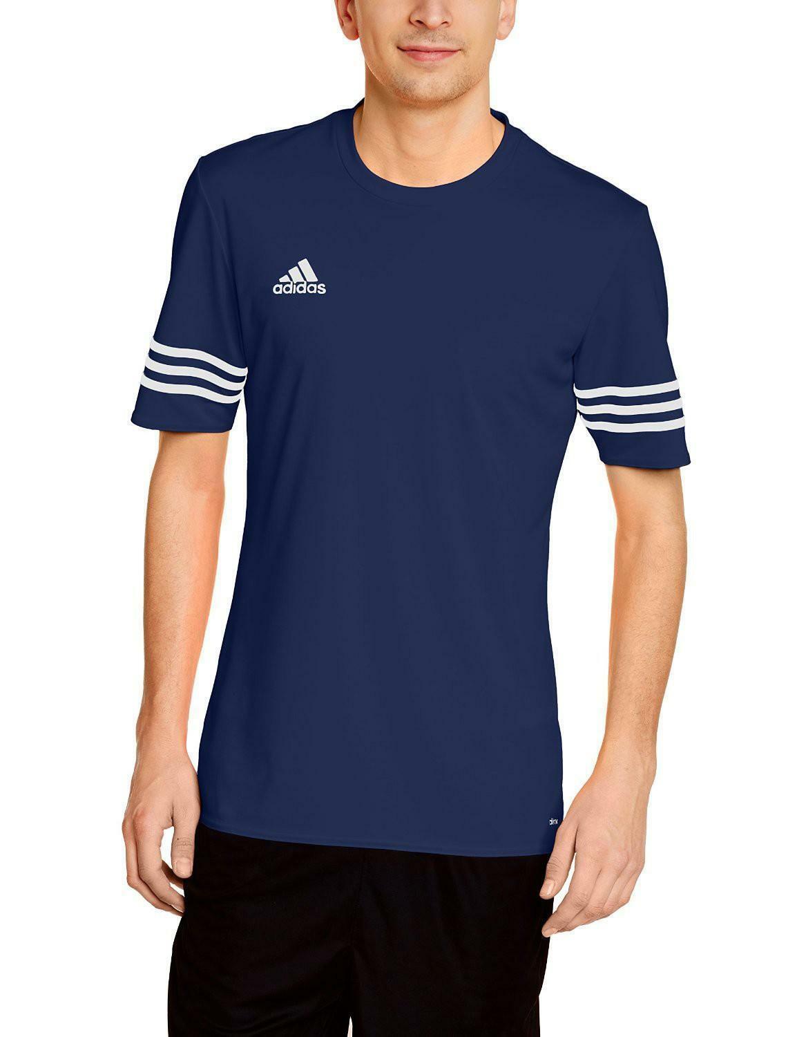 adidas adidas entrada 14 jersey t-shirt uomo blu poliestere f50487