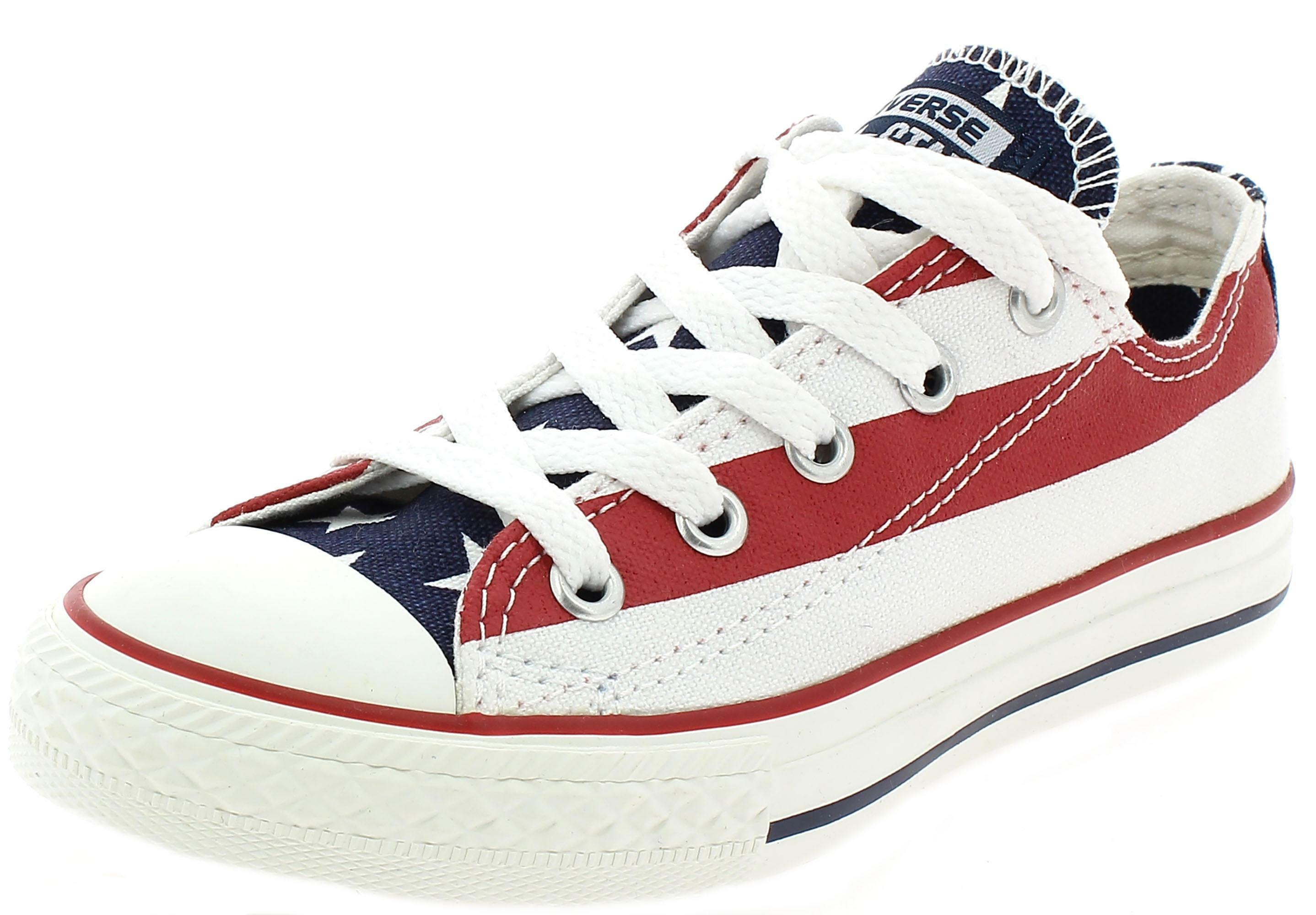 converse converse all star ct scarpa sneaker bandiera america junior 338558