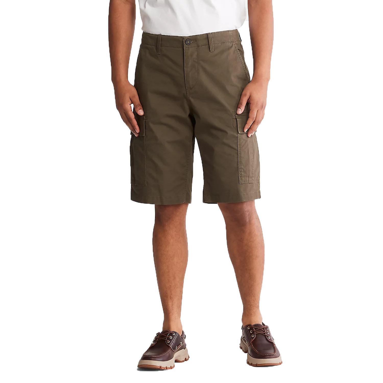 Timberland pantaloncini timberland oh cargo tb0a25e4a58 uomo verde scuro