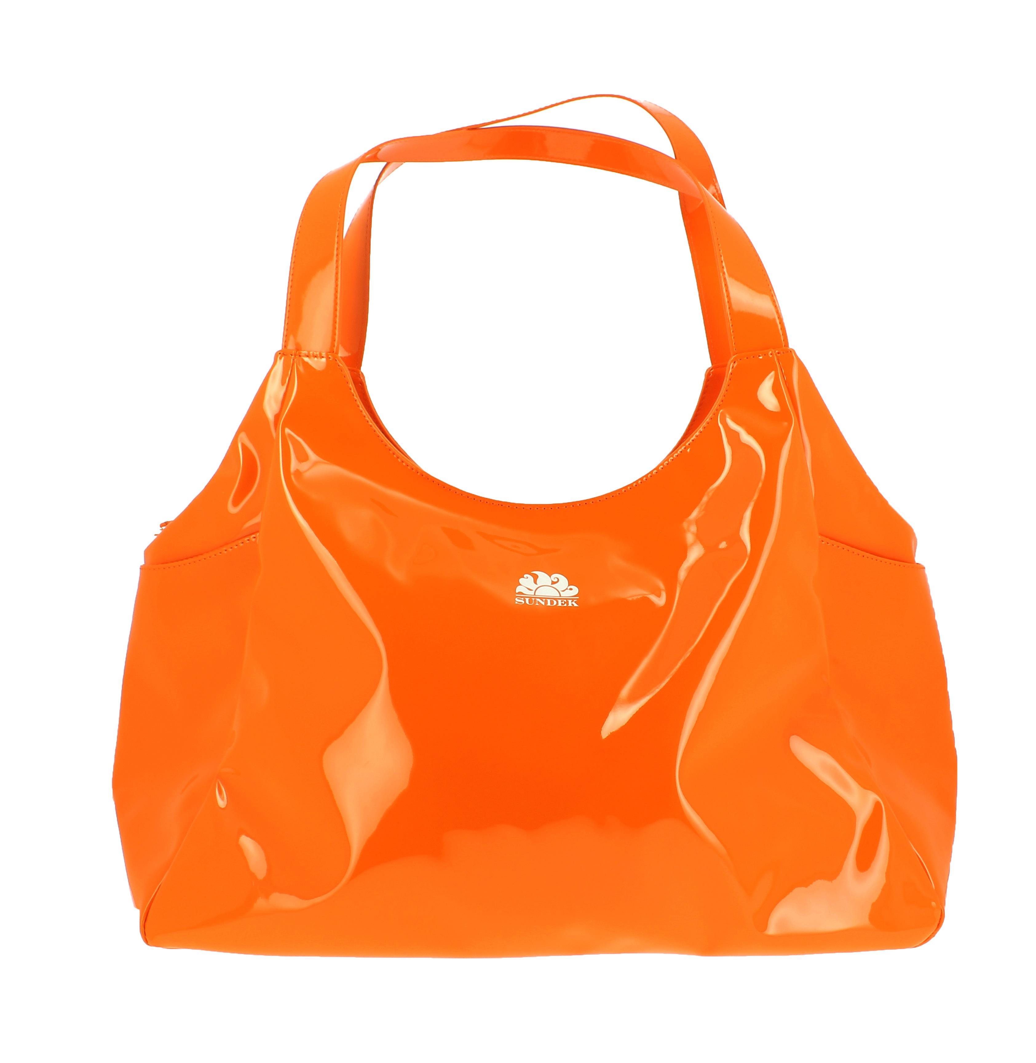 Sundek maxi borsa mare sundek aw417abpv40078601 donna arancione