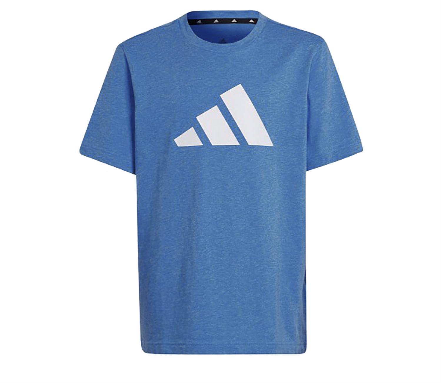 adidas t-shirt adidas u 3 bar tee hg8861 bambino blu