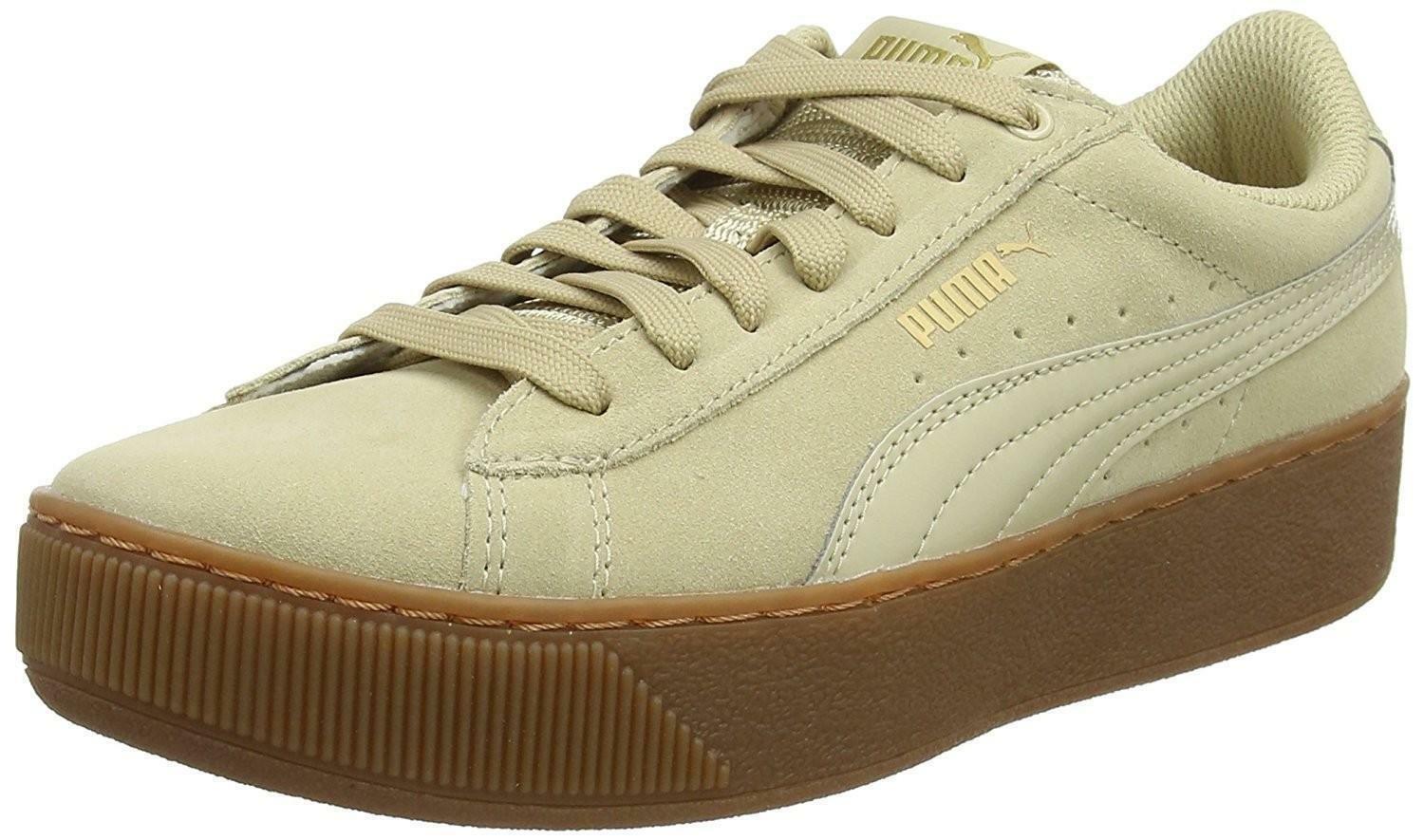 Puma vikky platform scarpe sportive donna beige 36328714