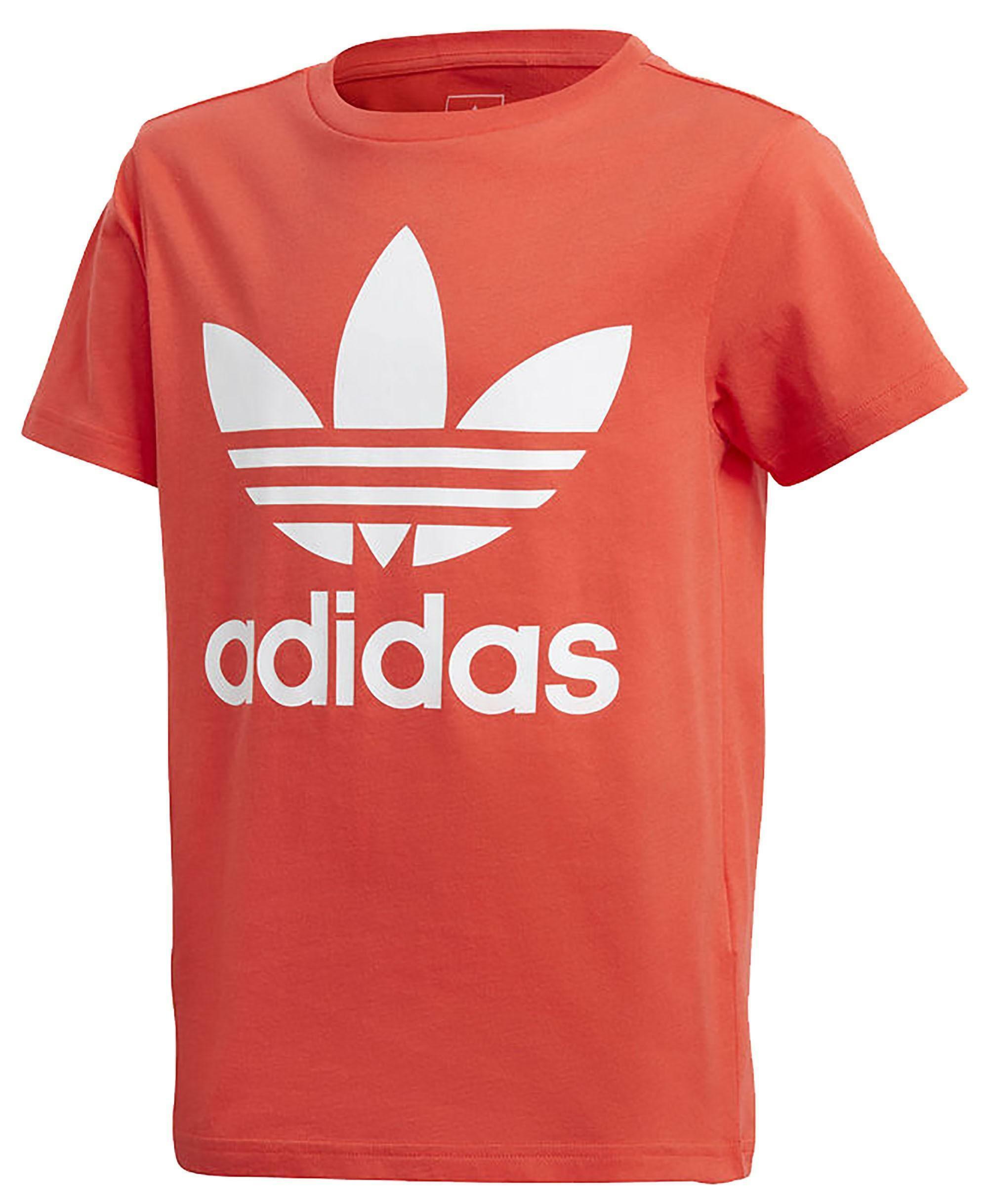 adidas originals adidas j trf t-shirt bambino/a rossa dh2474