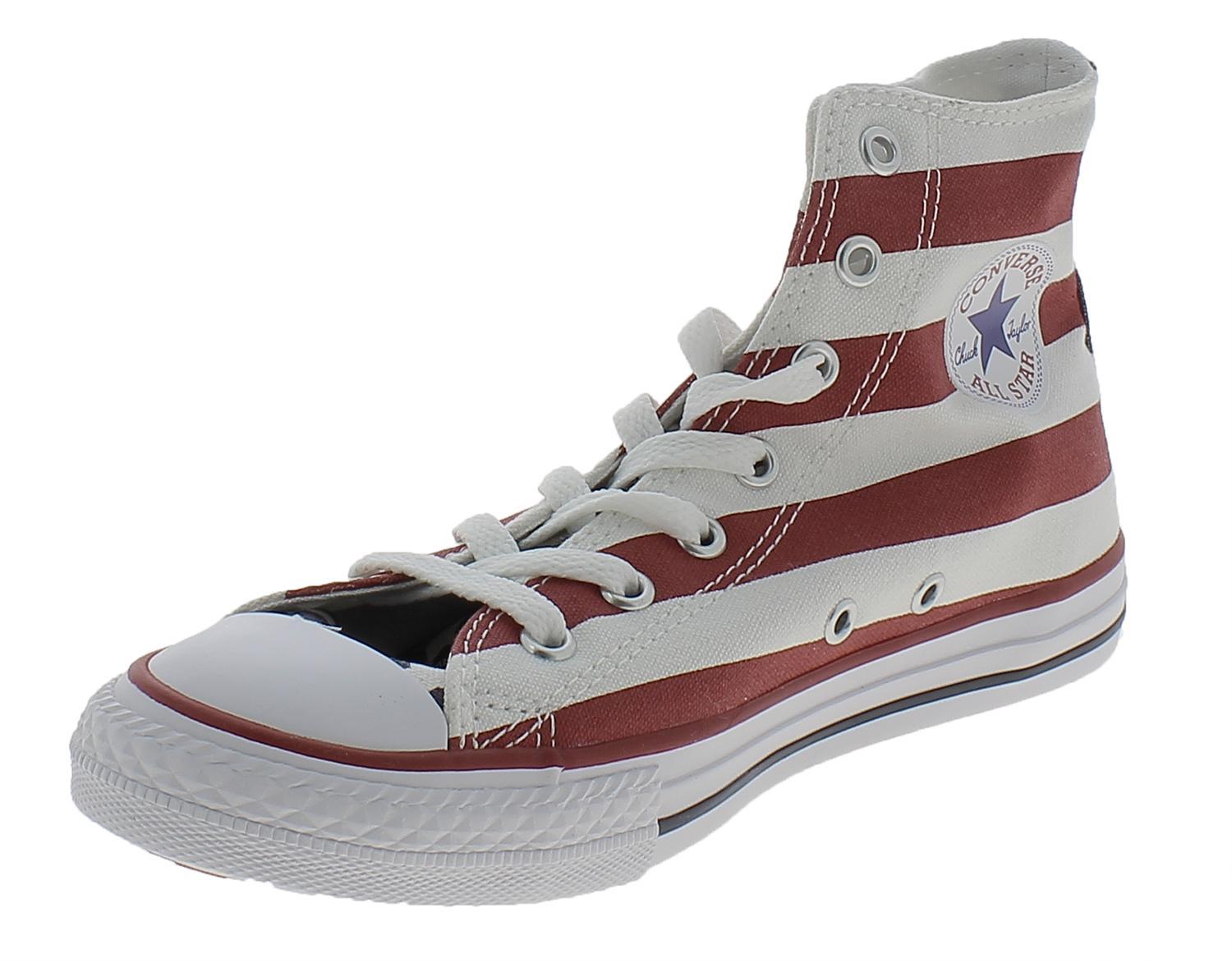 Converse all star ct sneakers scarpe bandiera america alte uomo donna m8437 بطاطس مقطع