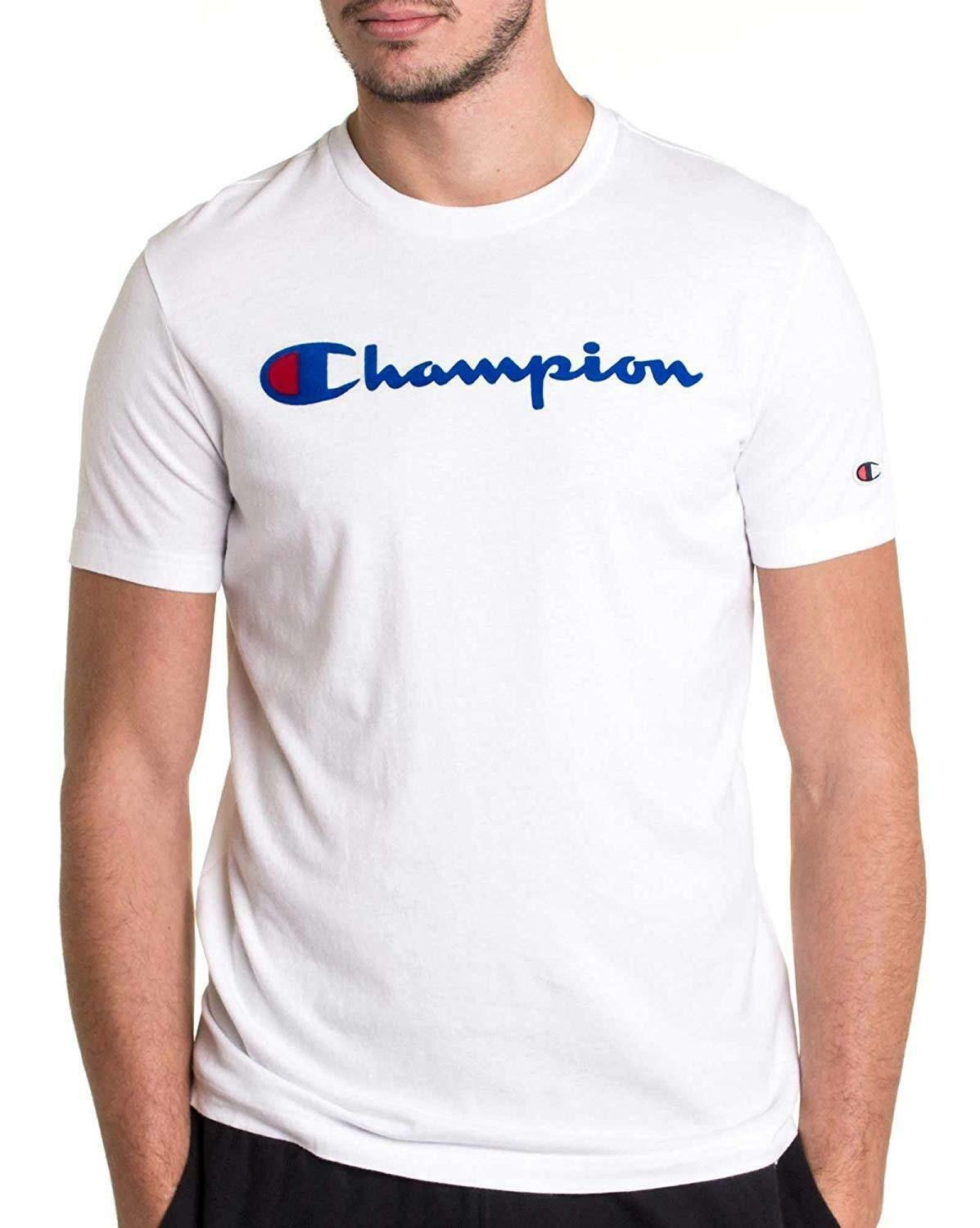 champion champion t-shirt uomo bianca 212264ww001