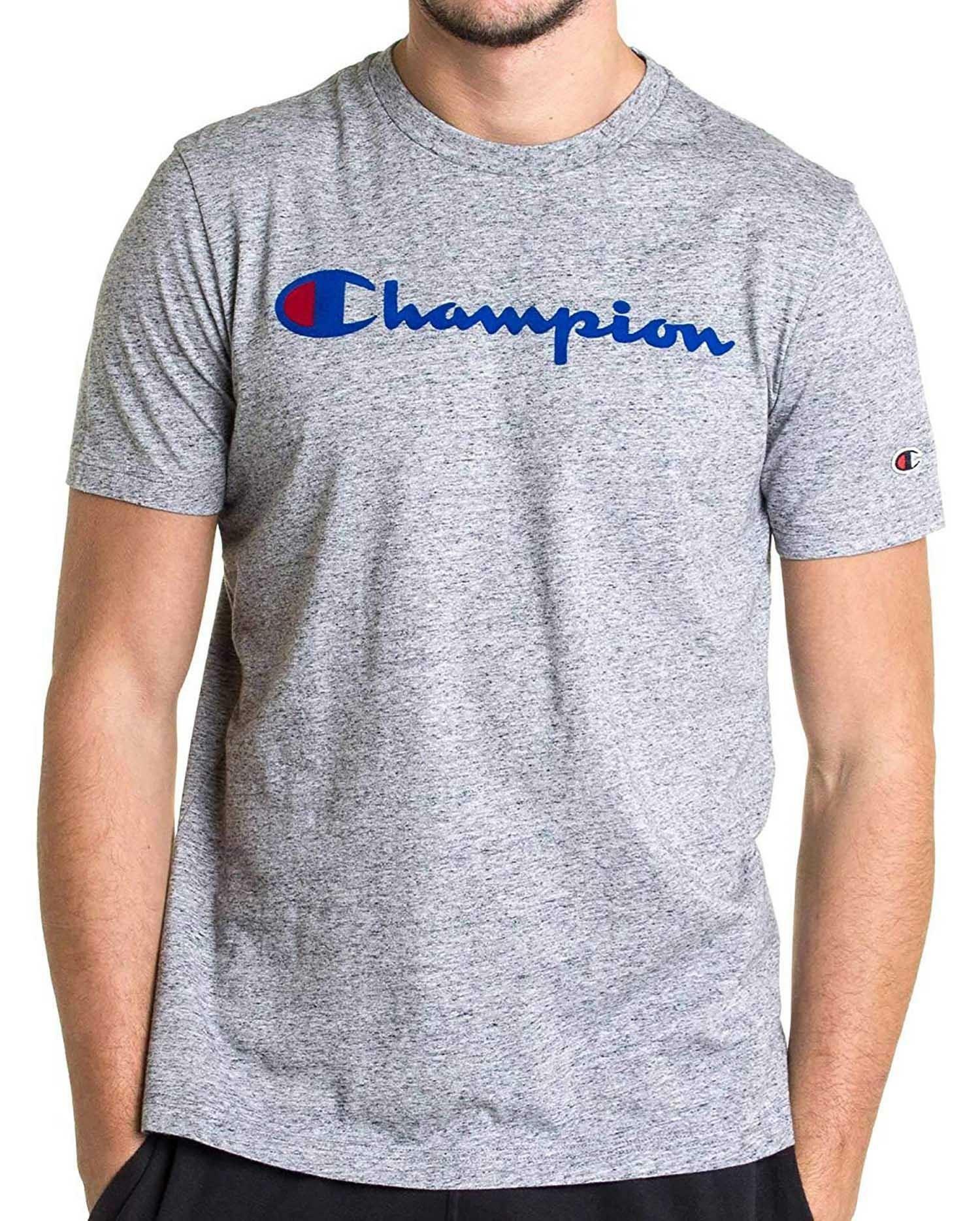 champion champion t-shirt uomo grigia 212264em017