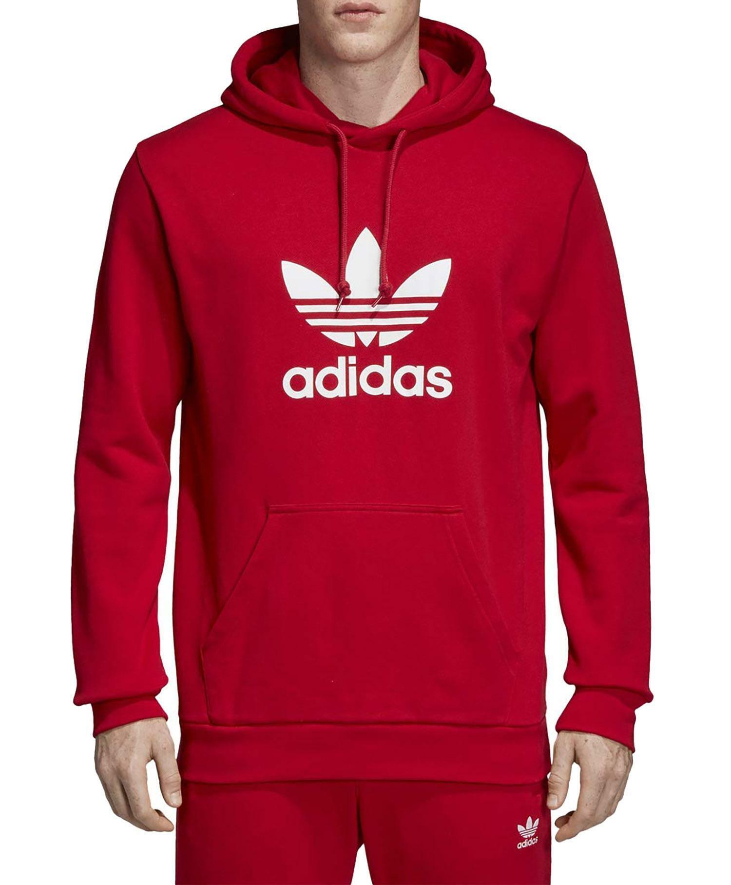adidas trefoil hoodie felpa uomo adidas trefoil hoodie felpa uomo