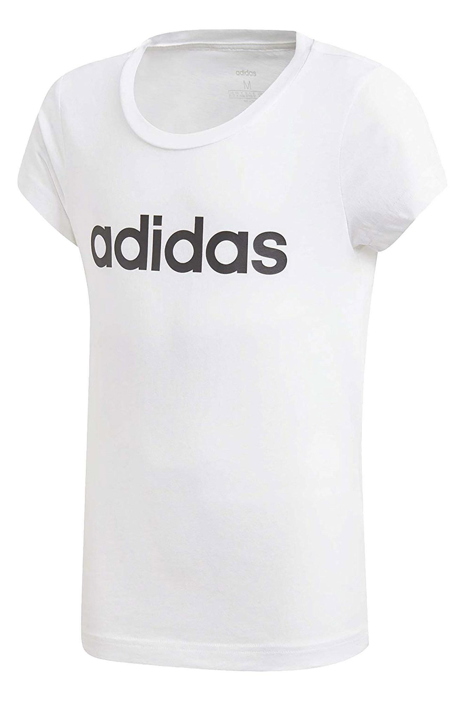 adidas adidas y g e lin tee t-shirt bambina bianca dv0357