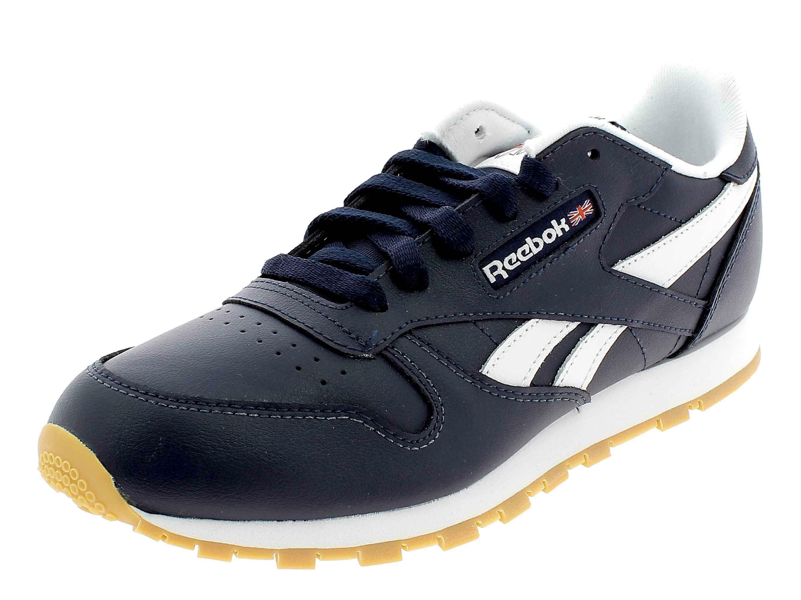 reebok reebok classic leather scarpe sportive bambino blu dv4571