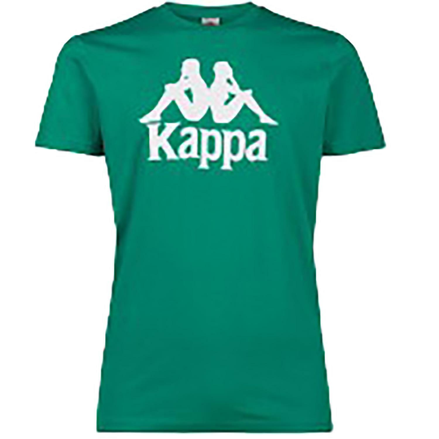 kappa kappa t-shirt uomo verde 303lrz0992 authentic estessi slim