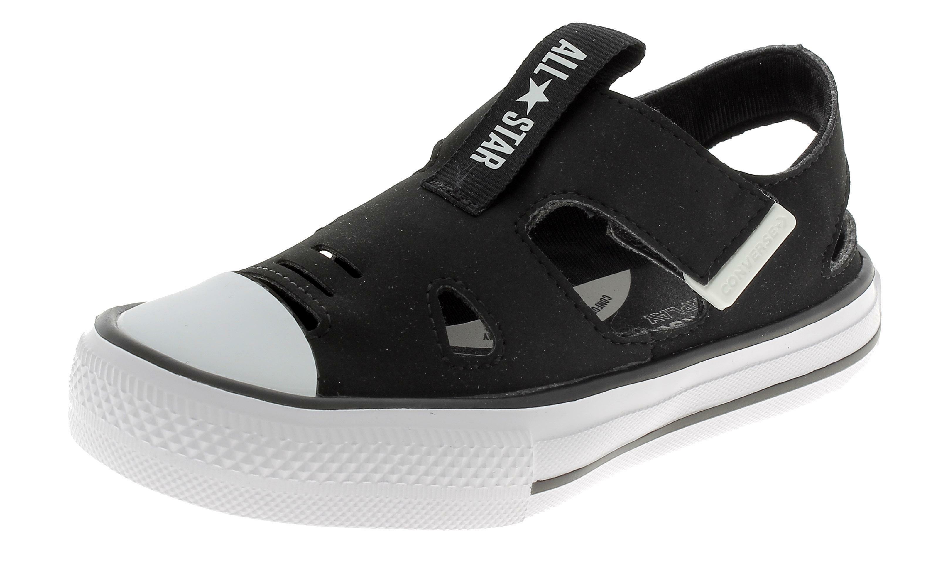 converse tennis bambino nero