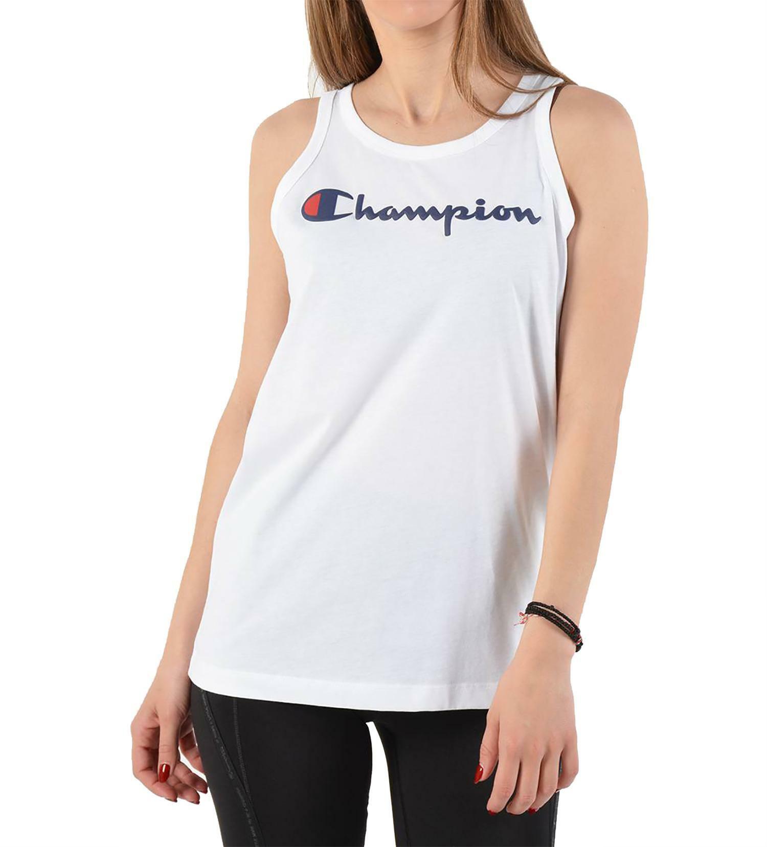 champion champion canotta donna bianca 111791ww001