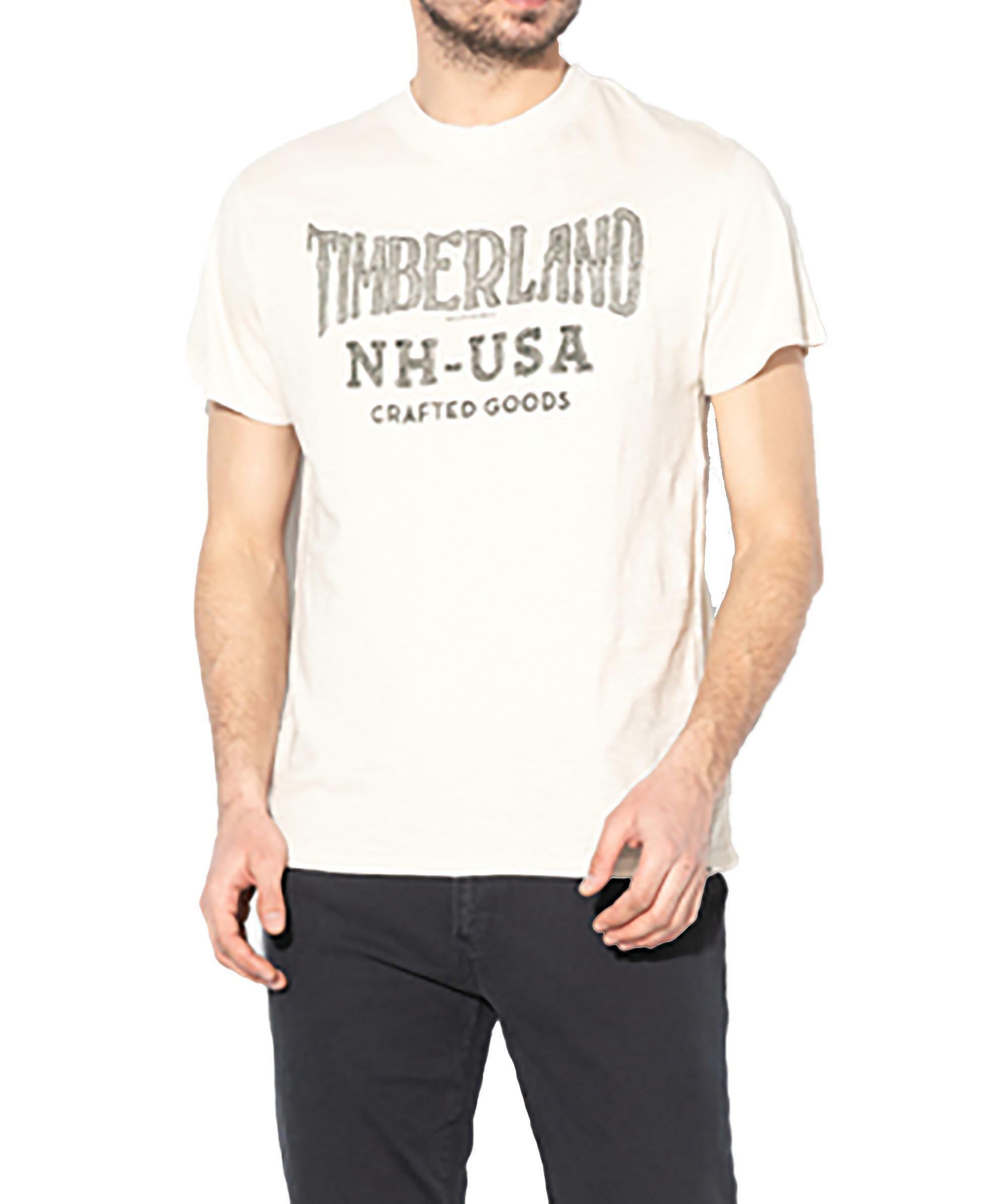 timberland timberland vintage inspired t-shirt uomo grigia a1ocxeo2