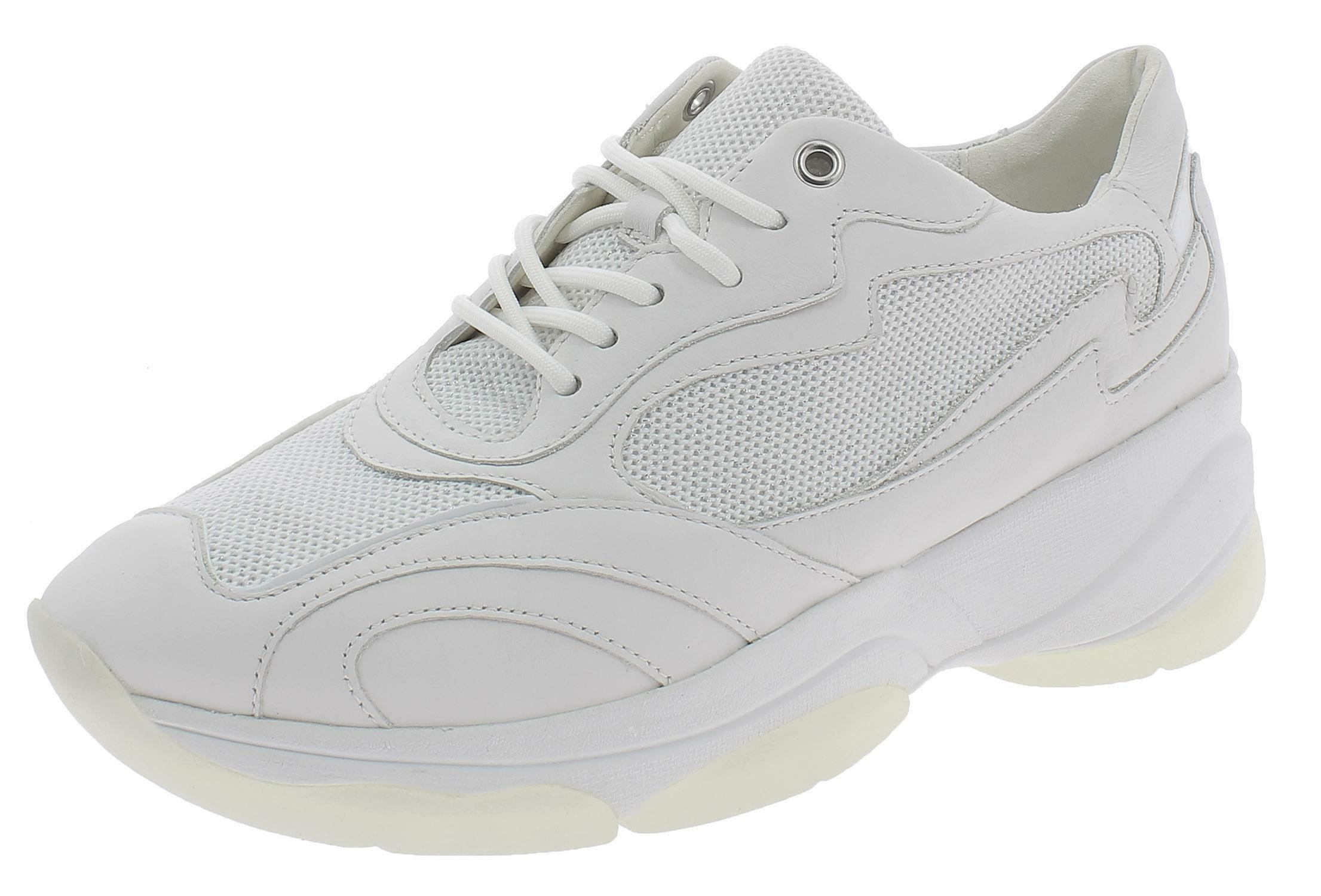 GEOX D THERAGON C SCARPE SPORTIVE DONNA BIANCHE D928SCC1000