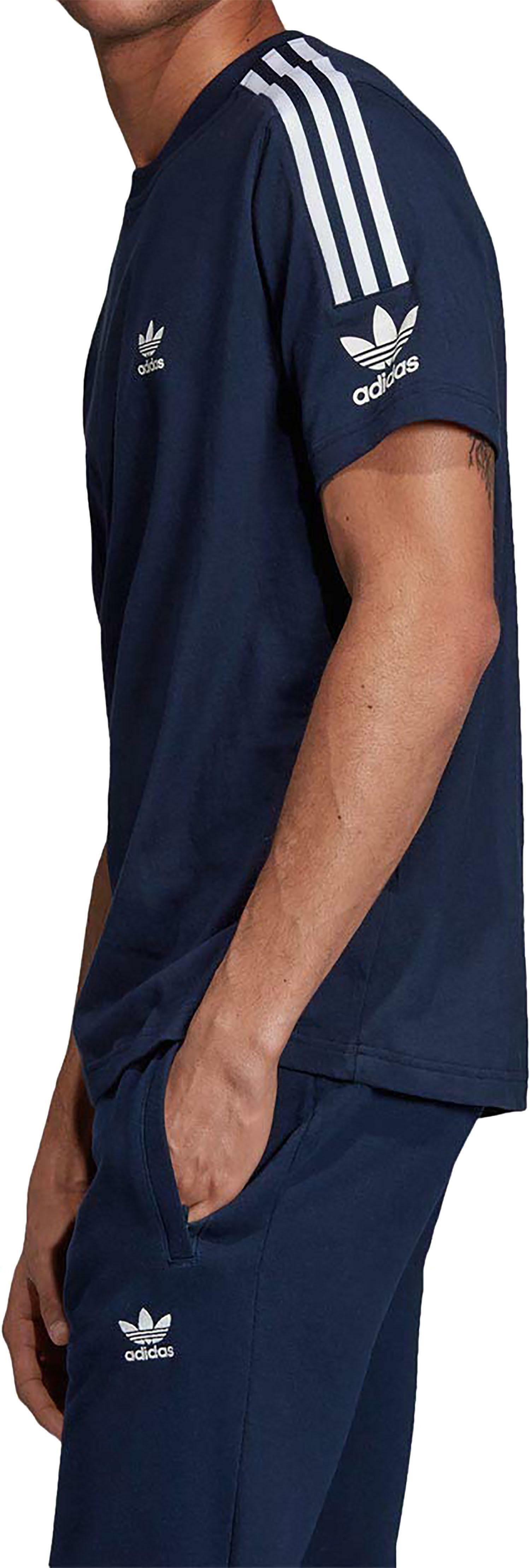 Buy adidas Originals navy 3 Stripe T-Shirt for Men in MENA, Worldwide