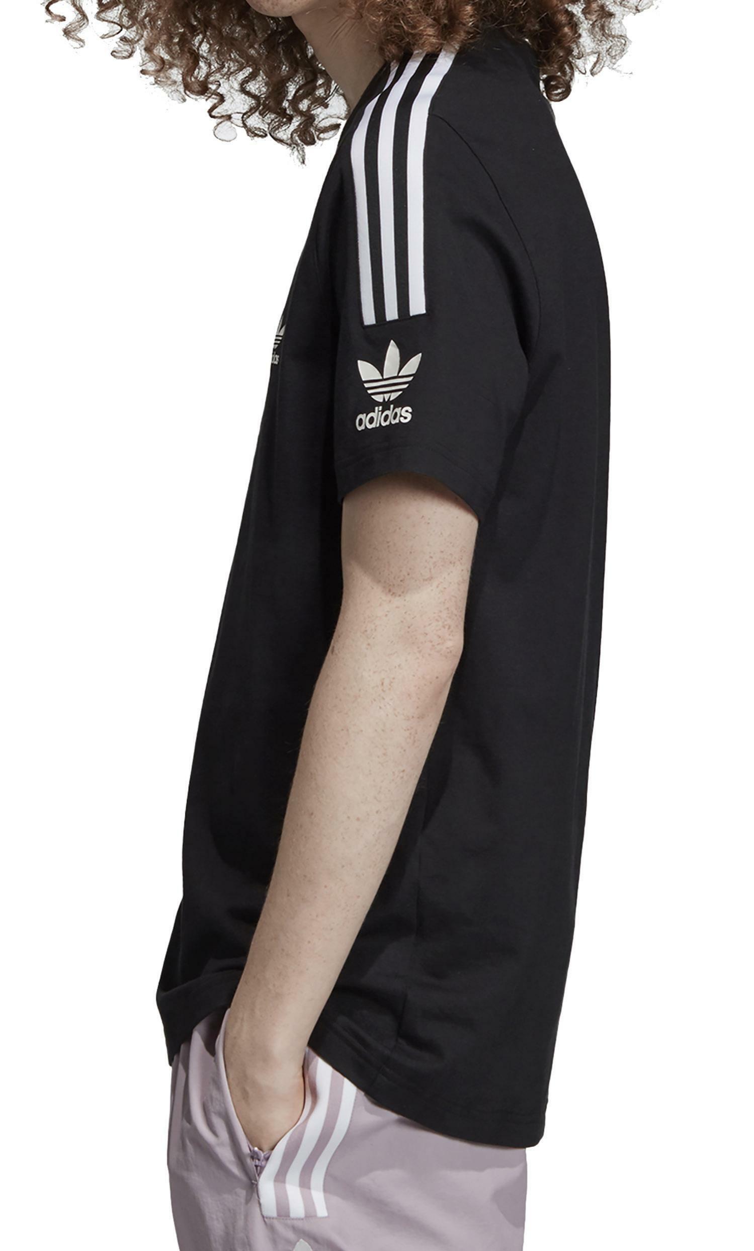 adidas adidas tech tee t-shirt uomo nera ed6116