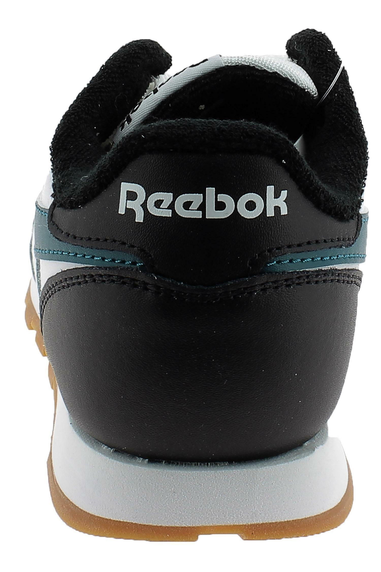reebok classic leather bambino bianche