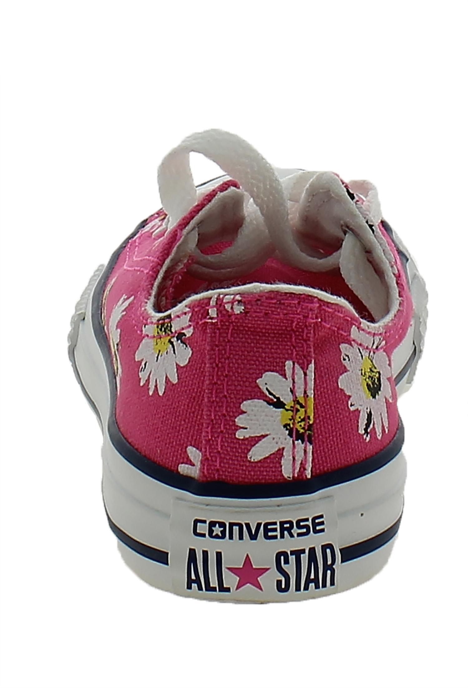 converse converse ct print ox scarpe sportive bambina rosa 648427c