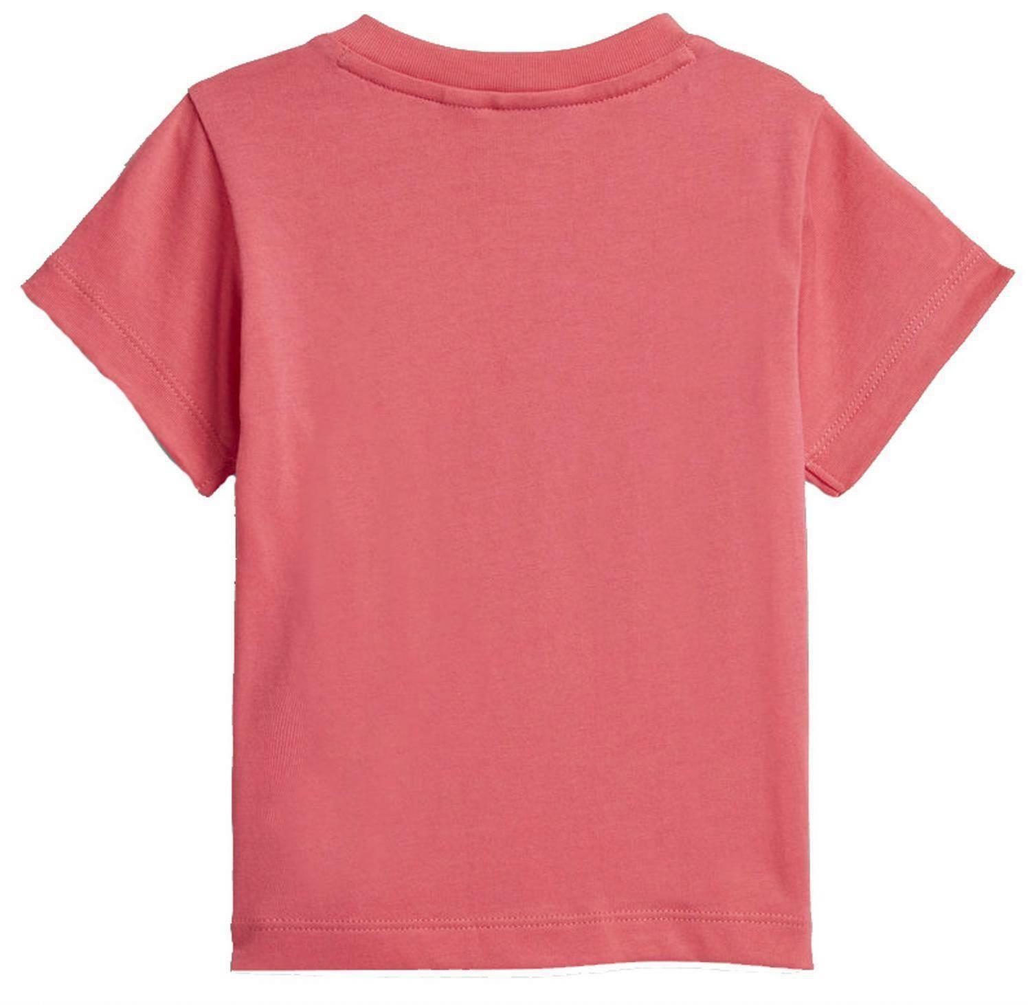 adidas adidas originals i trefoil t-shirt bambina rosa