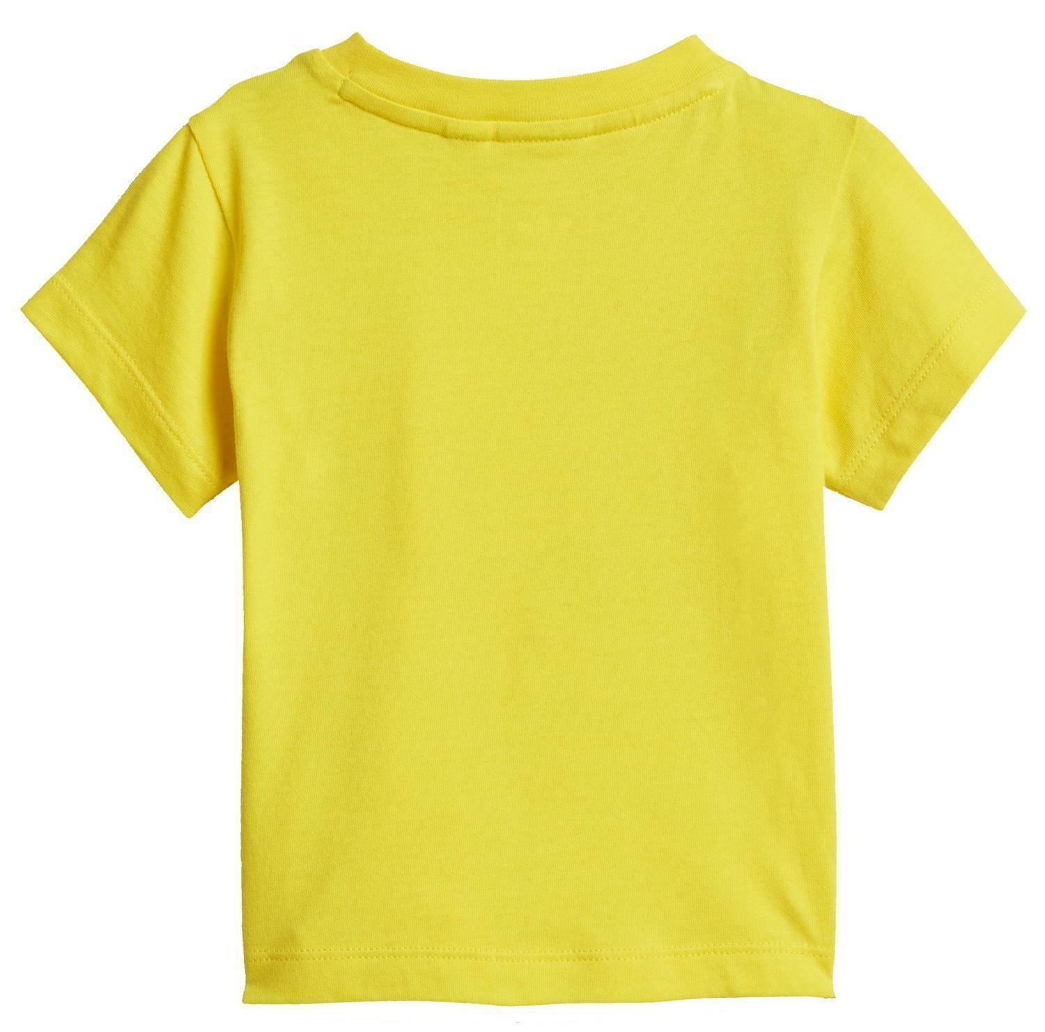 adidas adidas originals i trefoil tee t-shirt bambino gialla