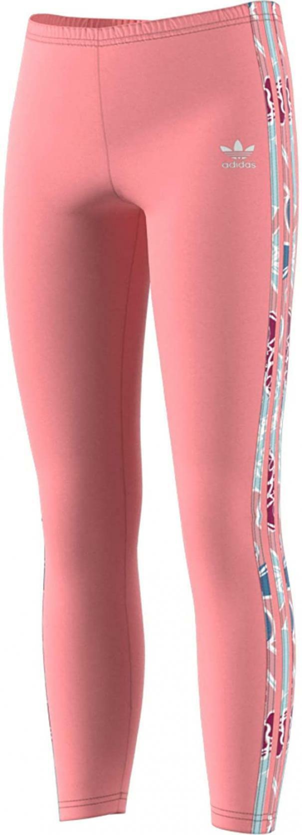 Adidas leggings bambina rosa fm6705