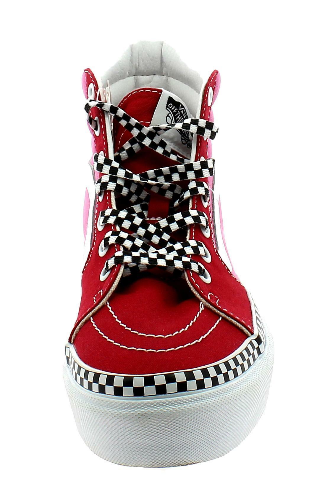 vans sk8 hi donna rosse