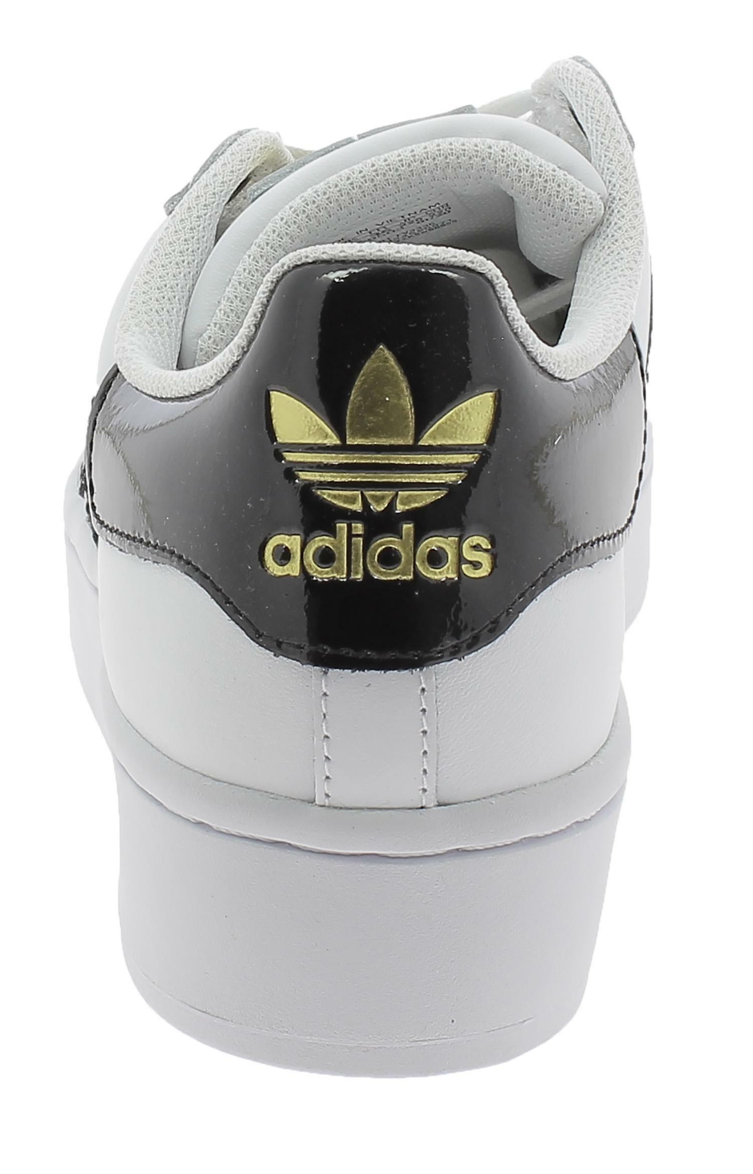 adidas superstar platform bianche