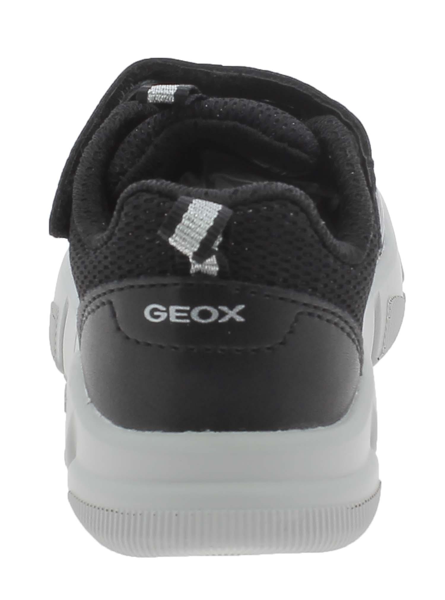geox scarpe sportive geox j aril g j16dlb0a554c9999 bambina nere