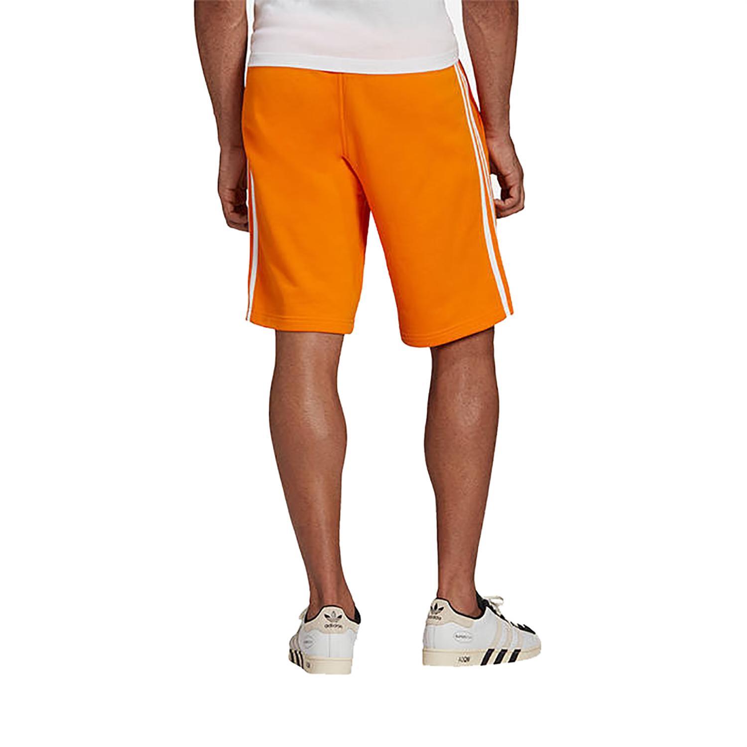 Adidas originals pantaloncini adidas 3-stripe short hf2107 uomo arancioni