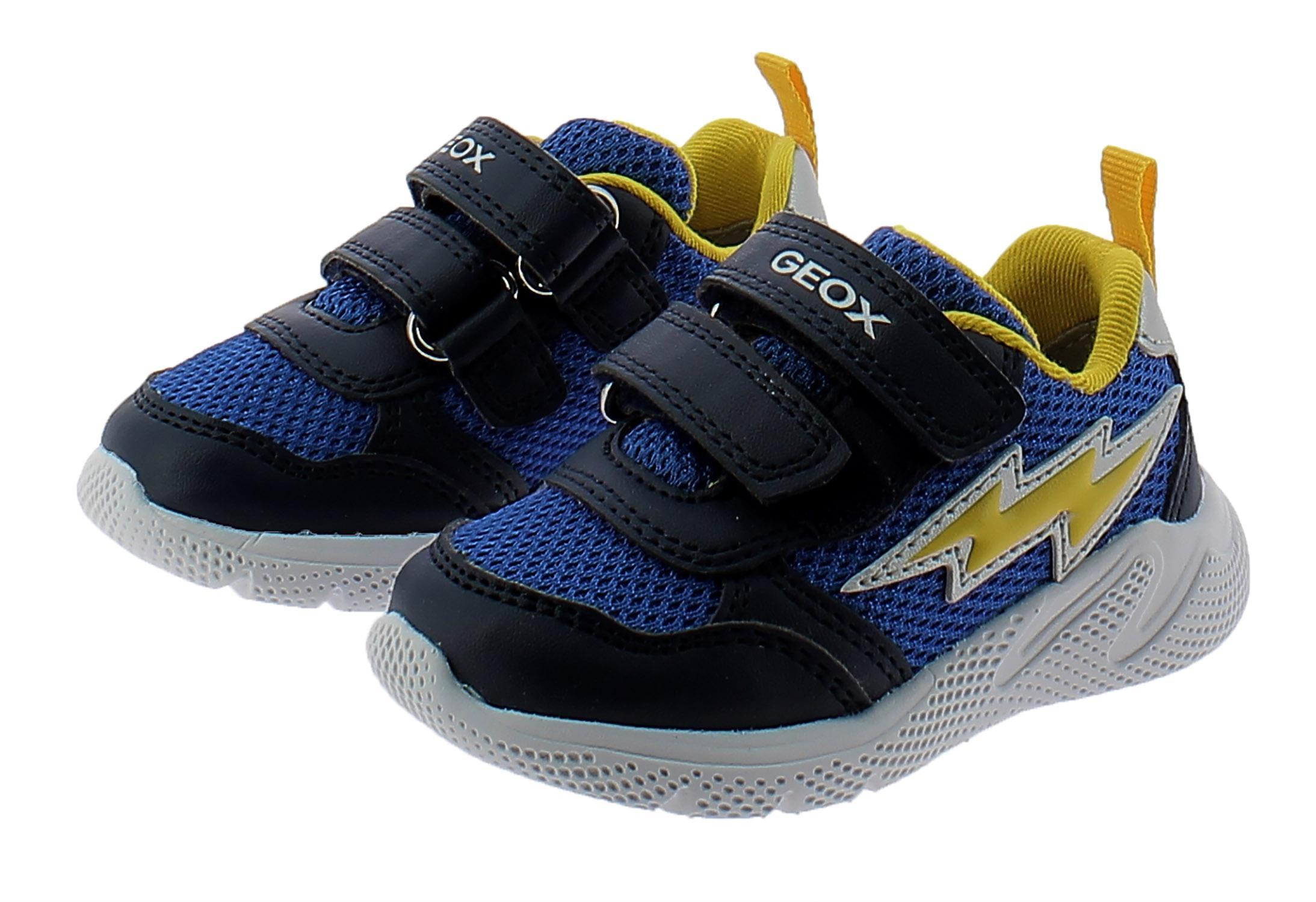 geox scarpe sportive geox b sprintye b b254ua01454c4227 bambino blu