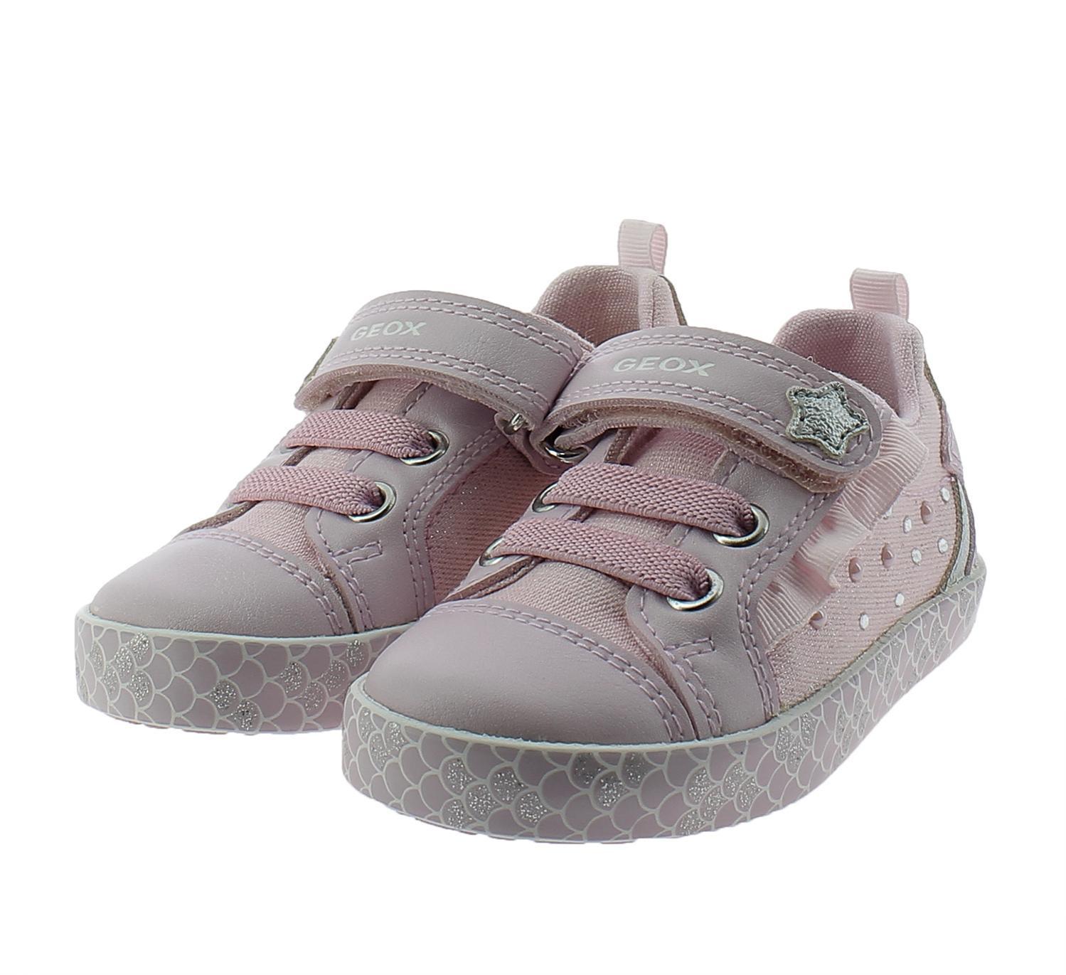 geox scarpe sportive geox kilwi b25d5b00954c8004 bambina rosa